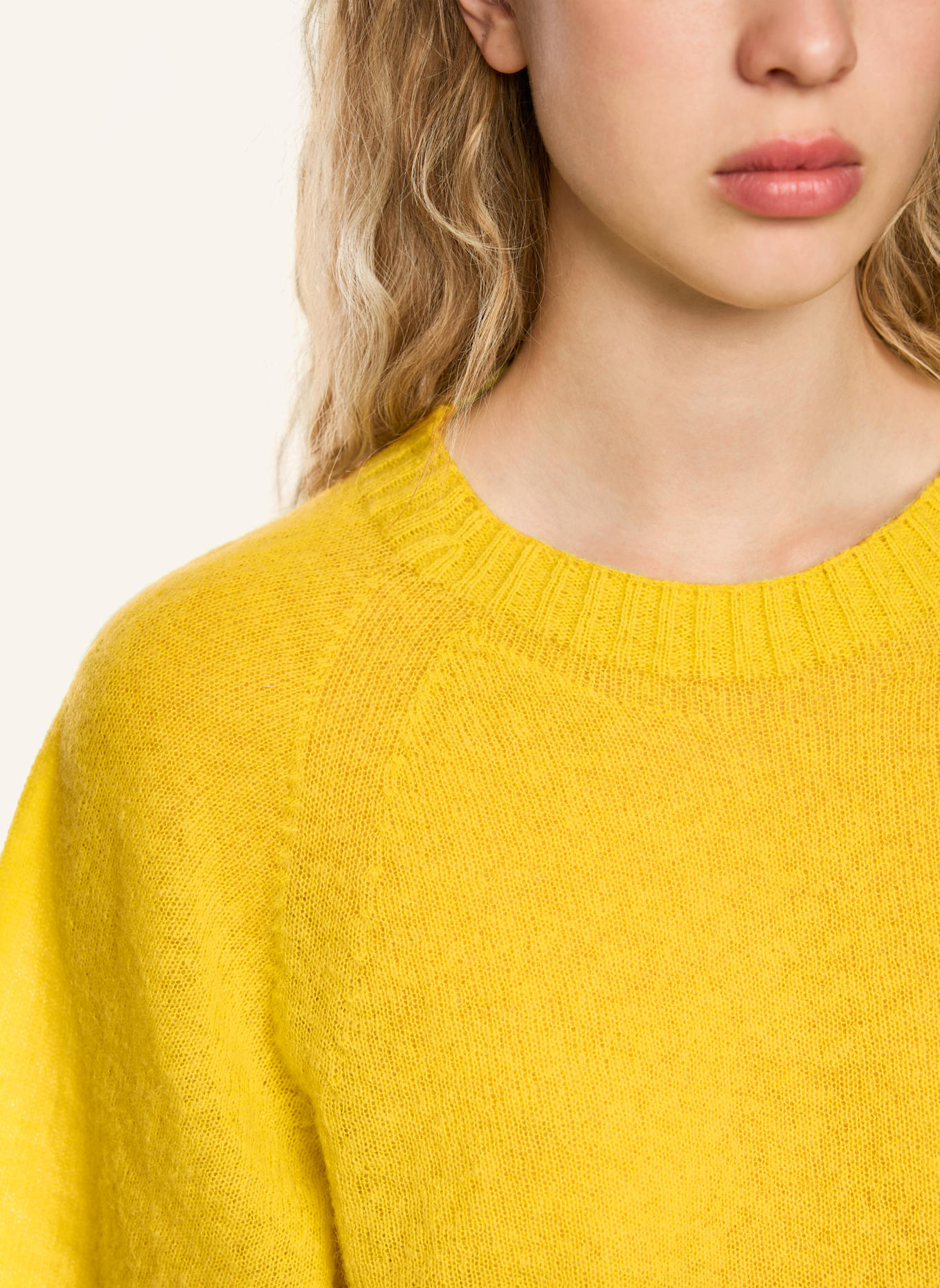 MARC CAIN Pullover: GELB