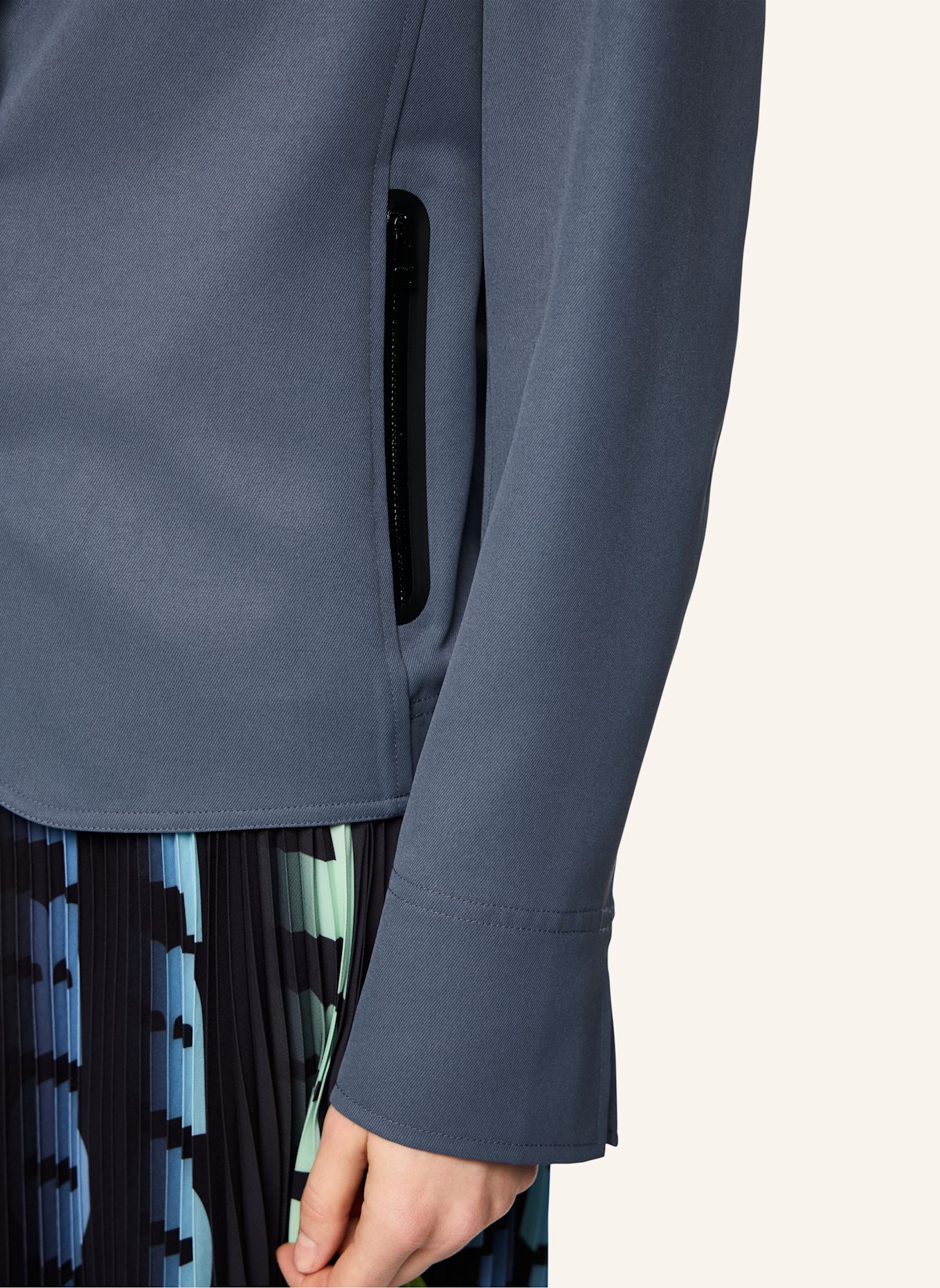 MARC CAIN Blazer: GRAU