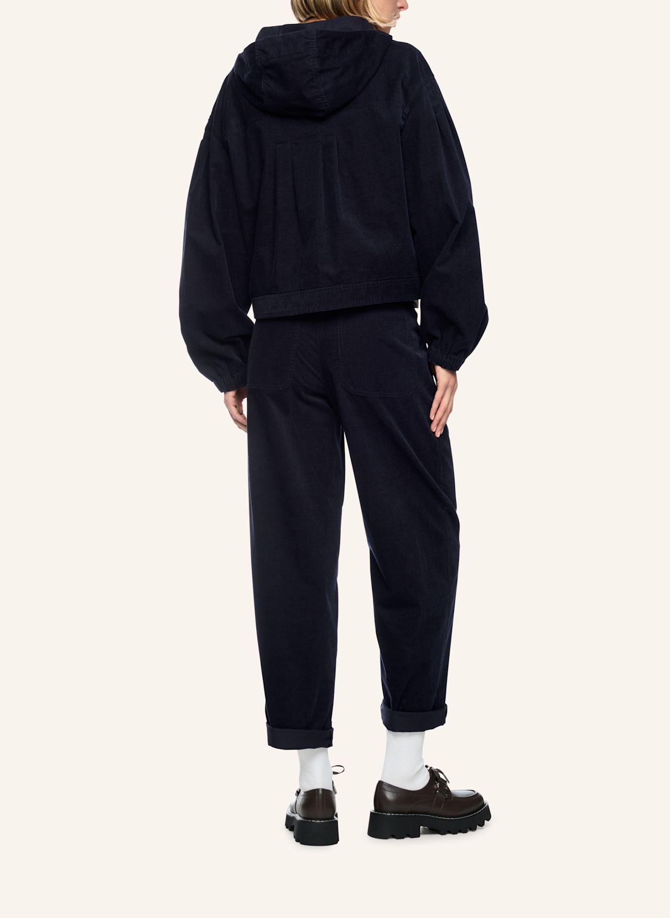 MARC CAIN Jacke: DUNKELBLAU