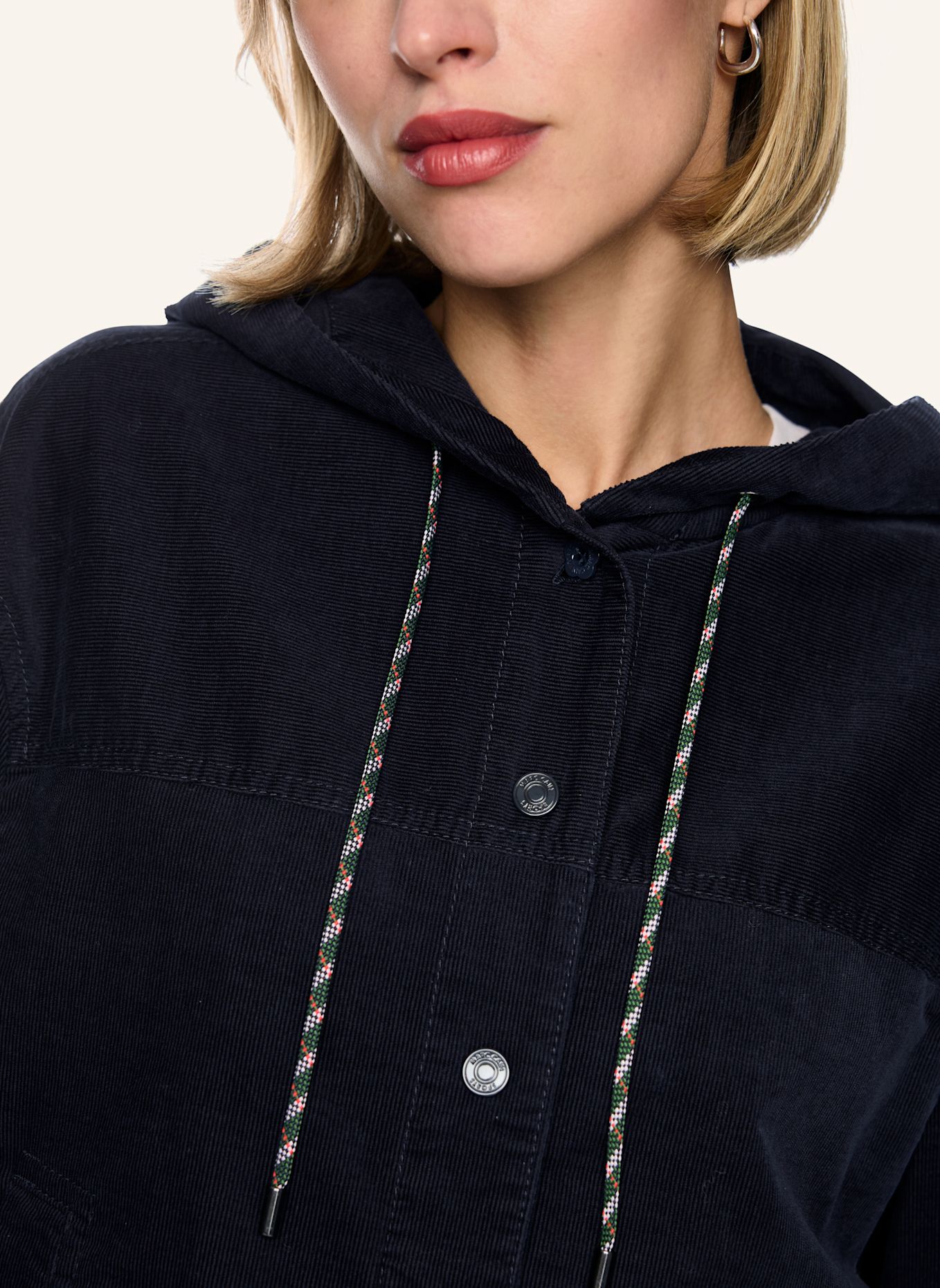 MARC CAIN Jacke: DUNKELBLAU
