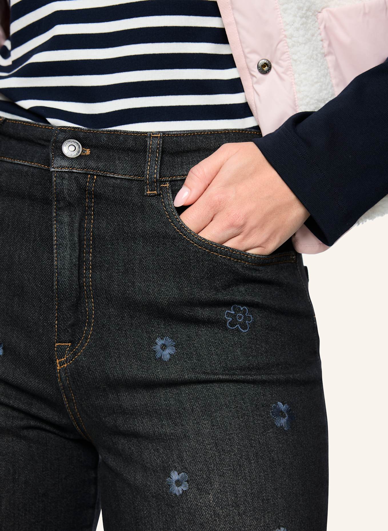MARC CAIN Jeans FEURA: DUNKELBLAU