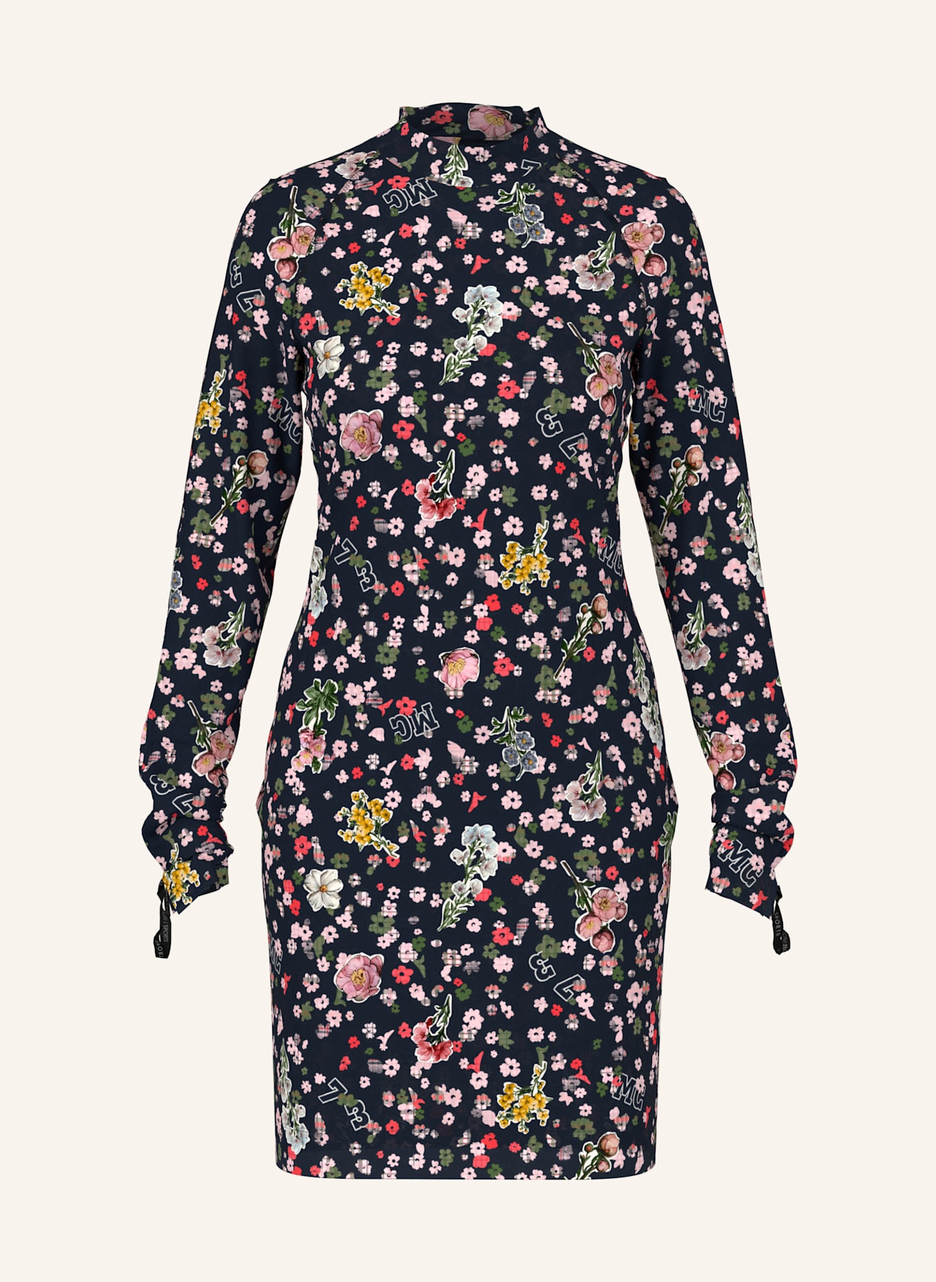 MARC CAIN Kleid: DUNKELBLAU