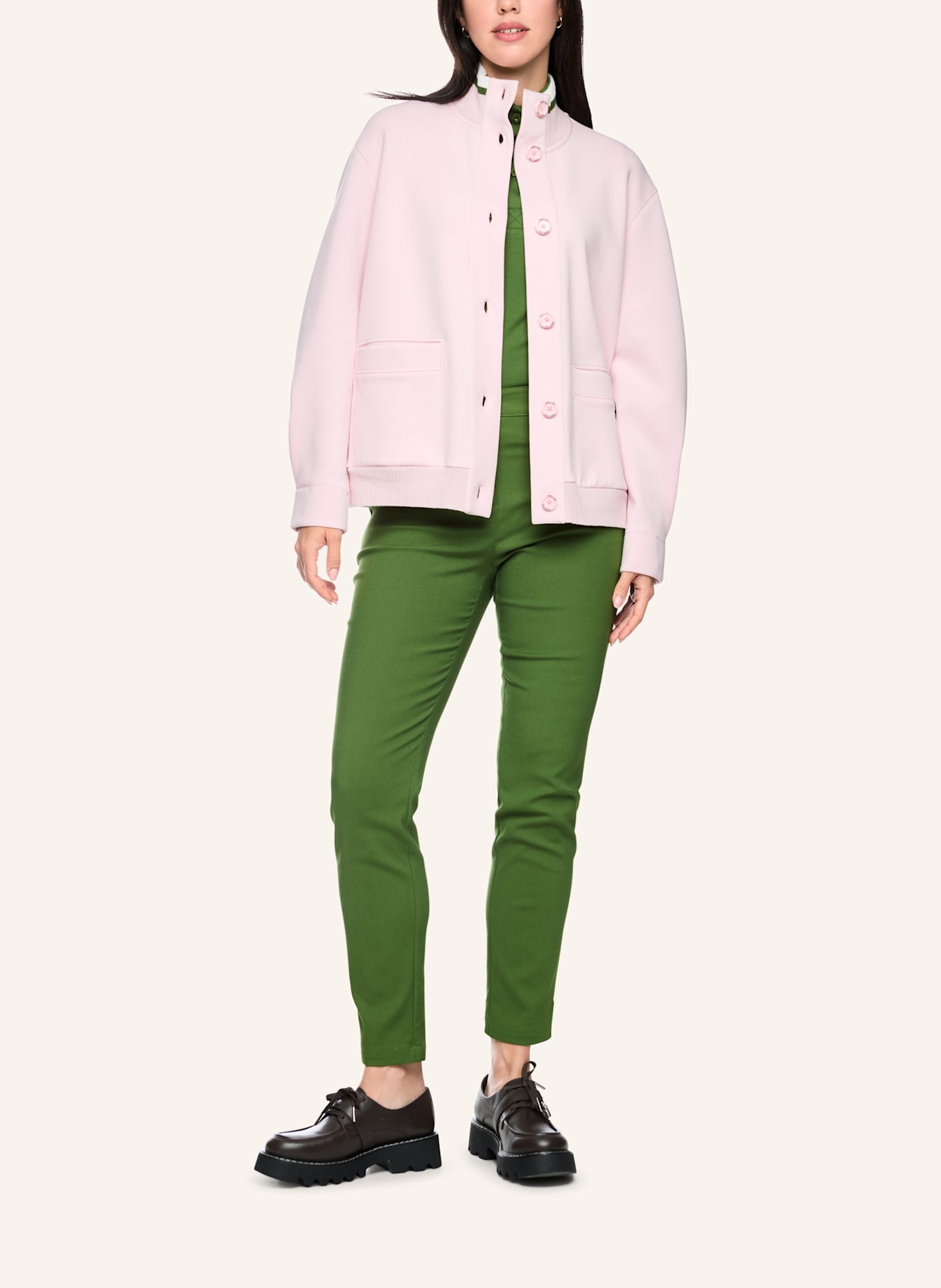 MARC CAIN Hose: OLIV