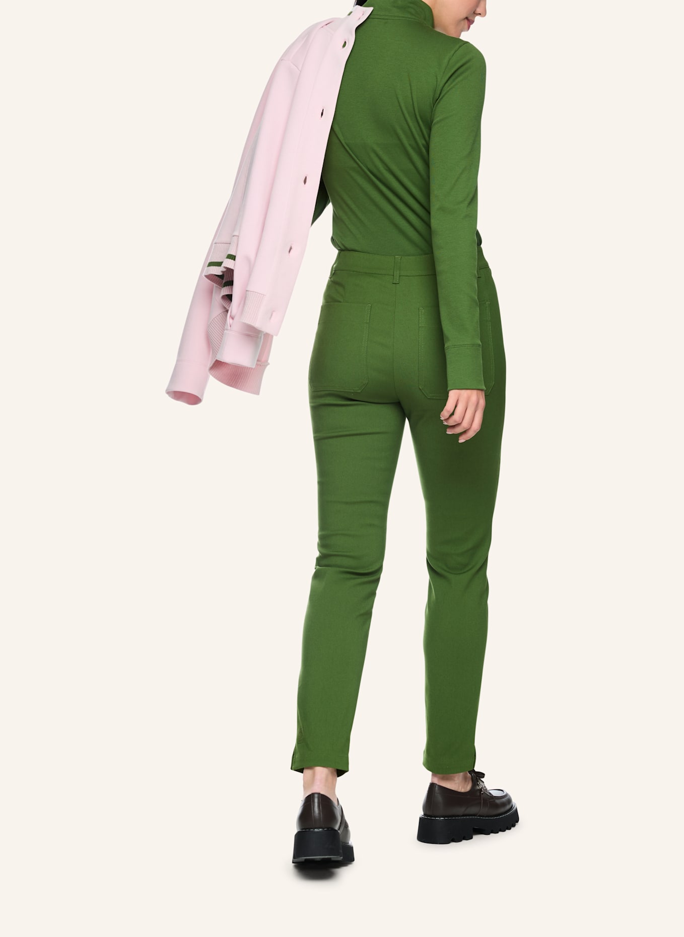 MARC CAIN Hose: OLIV