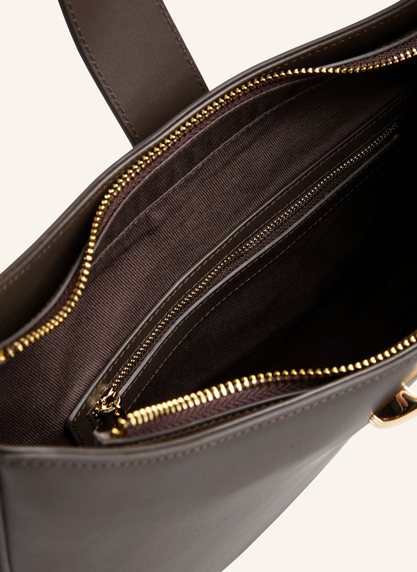 MARC CAIN Hobo: DUNKELBRAUN