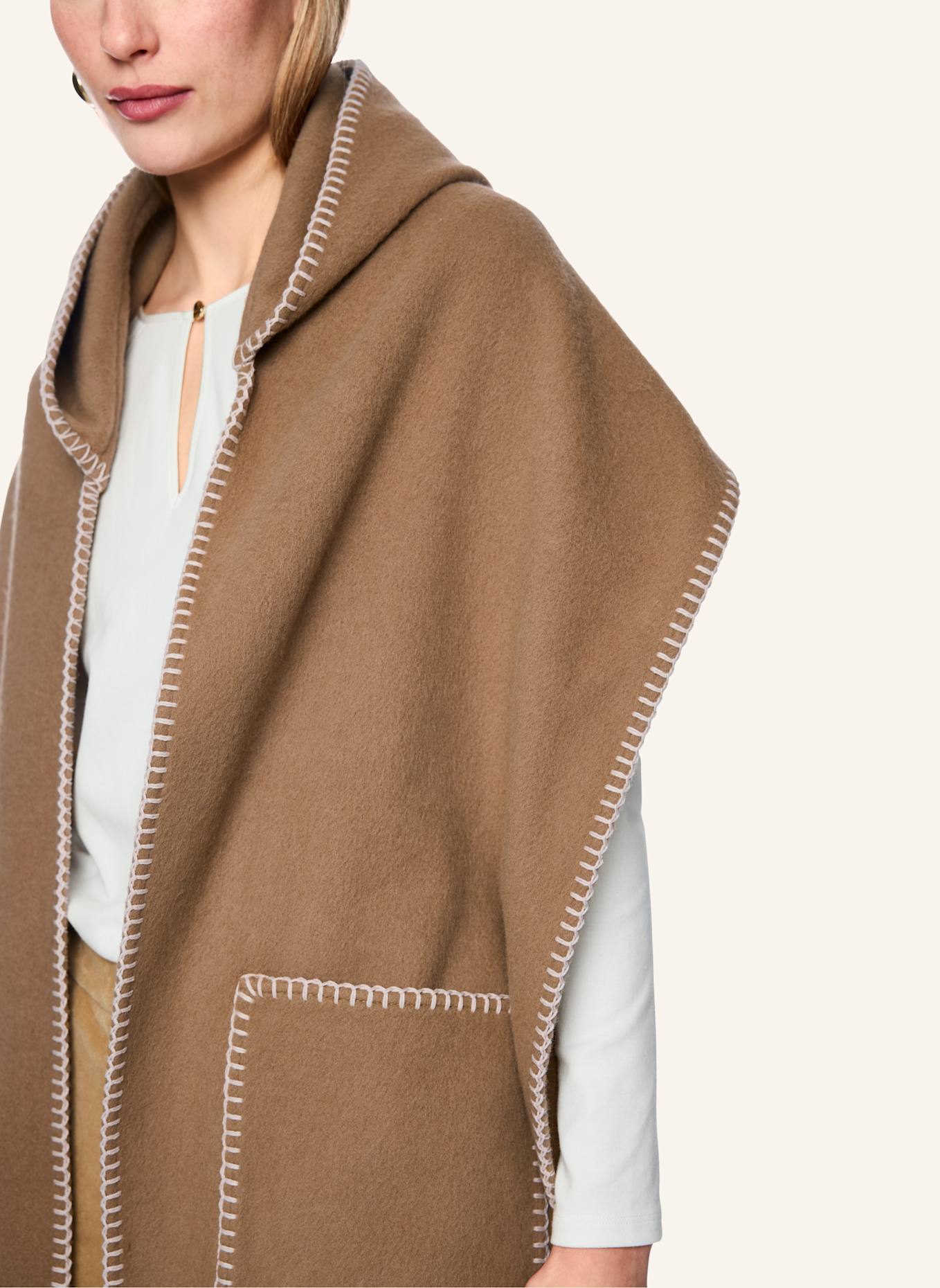 MARC CAIN Cape: BRAUN