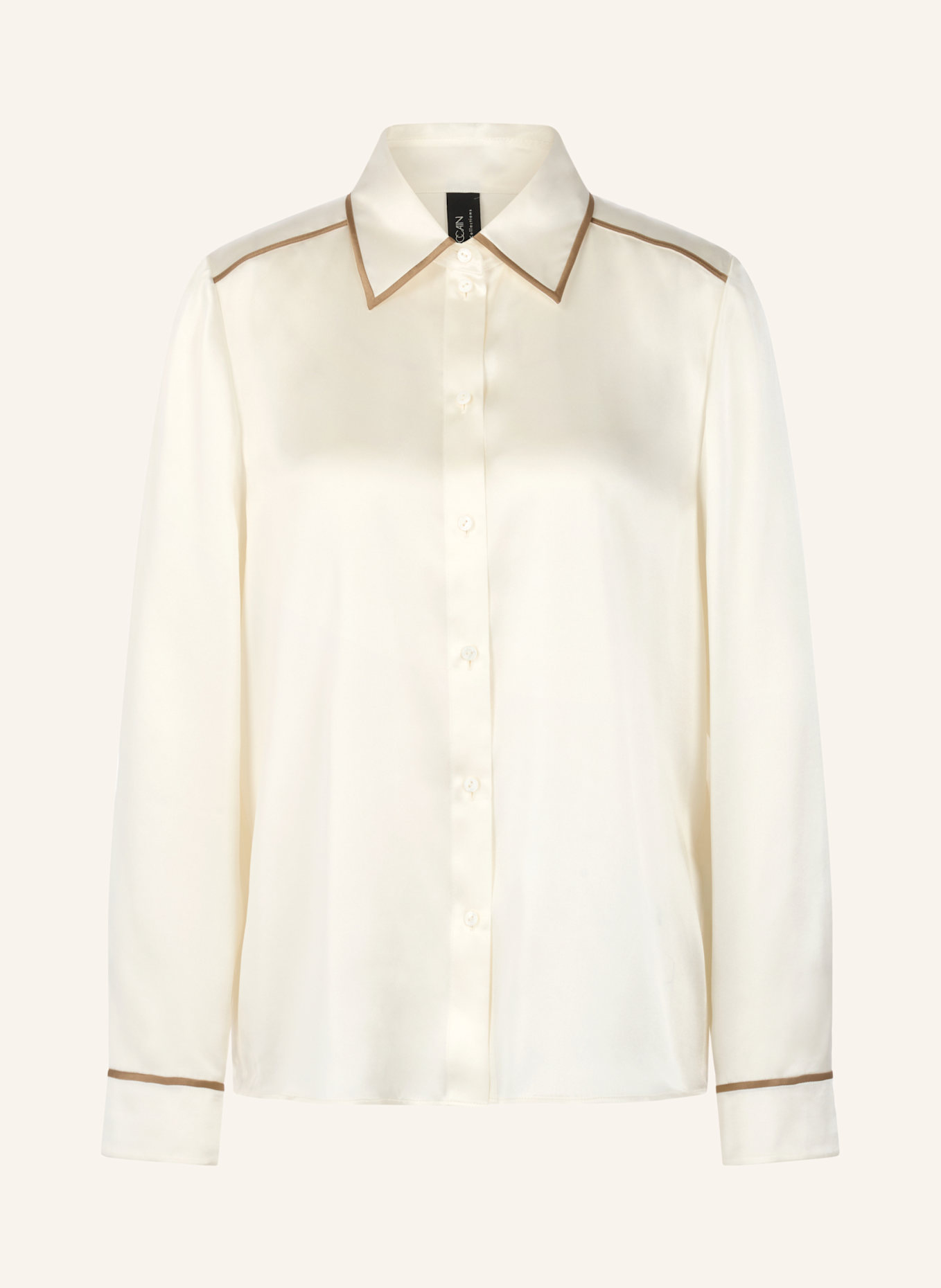 MARC CAIN Bluse: WEISS/ CREME