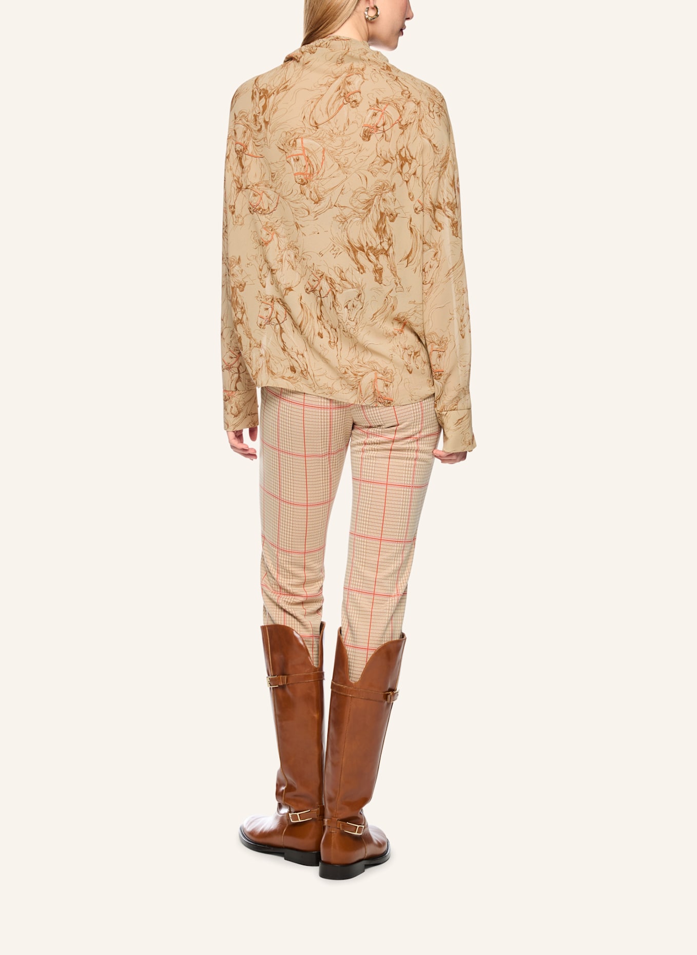 MARC CAIN Bluse: BRAUN