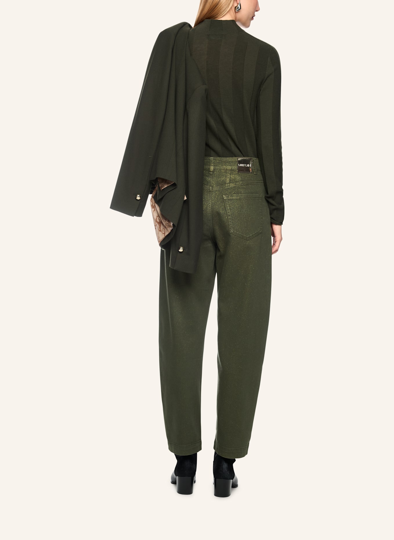 MARC CAIN Jeans RUMA: DUNKELGRÜN