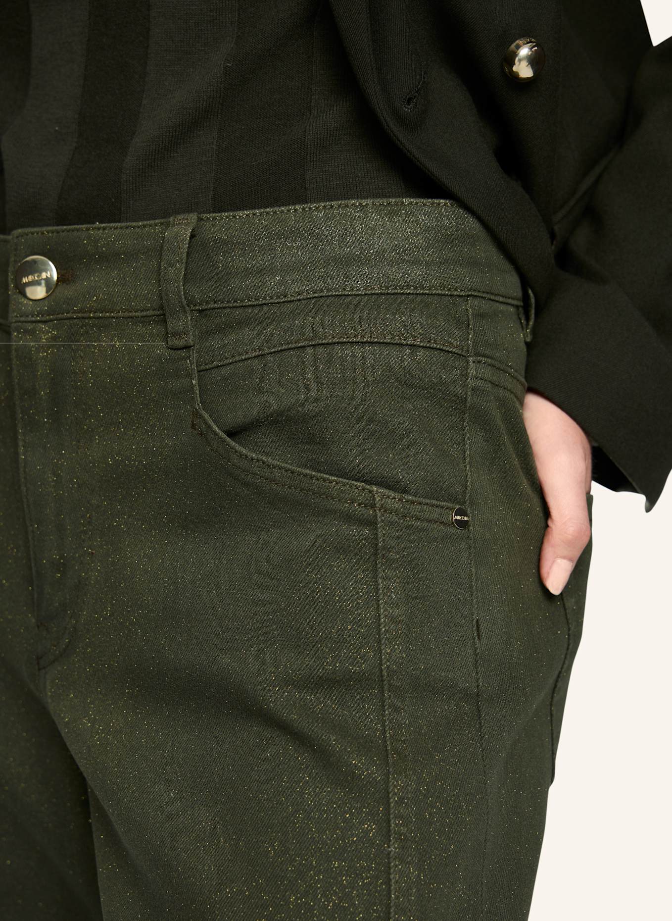 MARC CAIN Jeans RUMA: DUNKELGRÜN