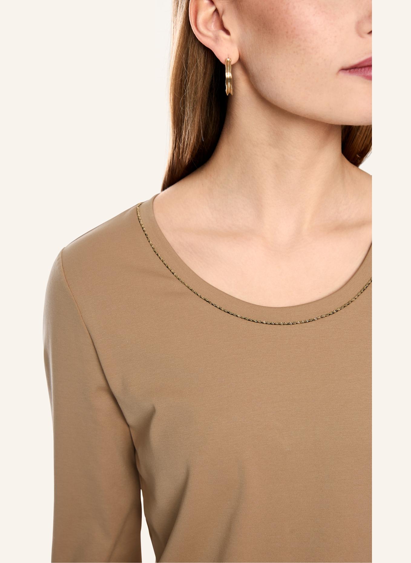 MARC CAIN T-Shirt: BRAUN