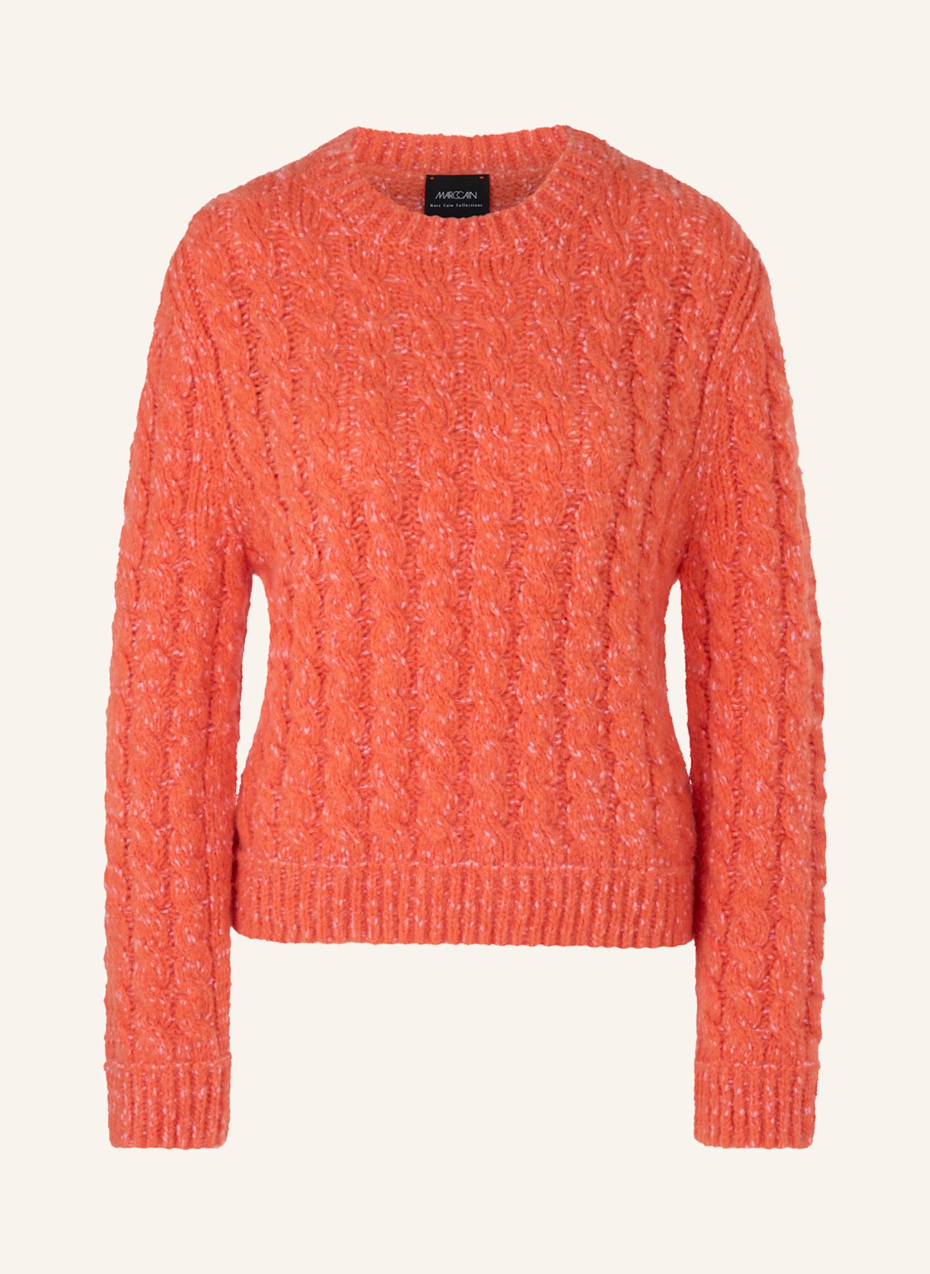 MARC CAIN Pullover: ORANGE