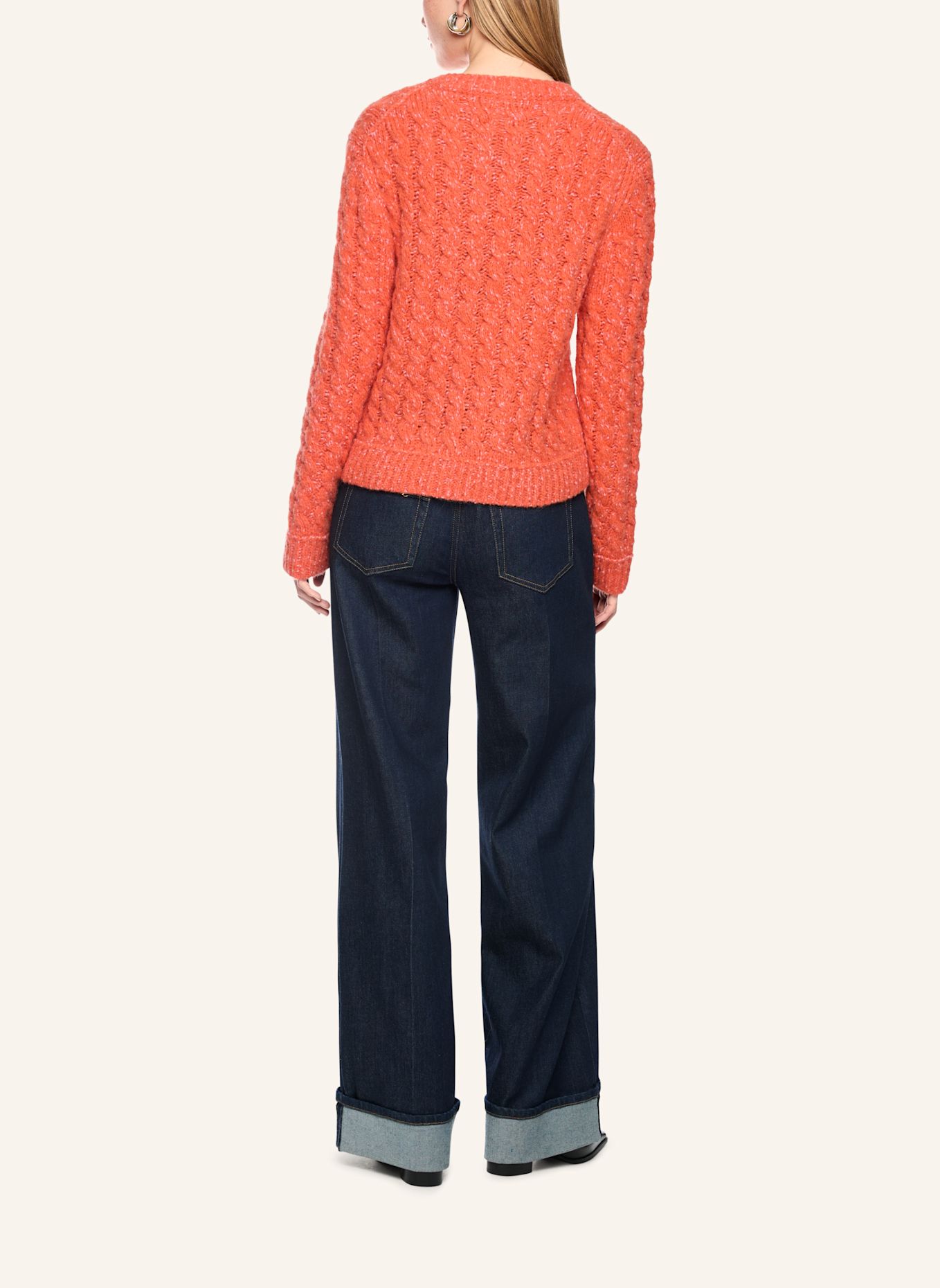 MARC CAIN Pullover: ORANGE