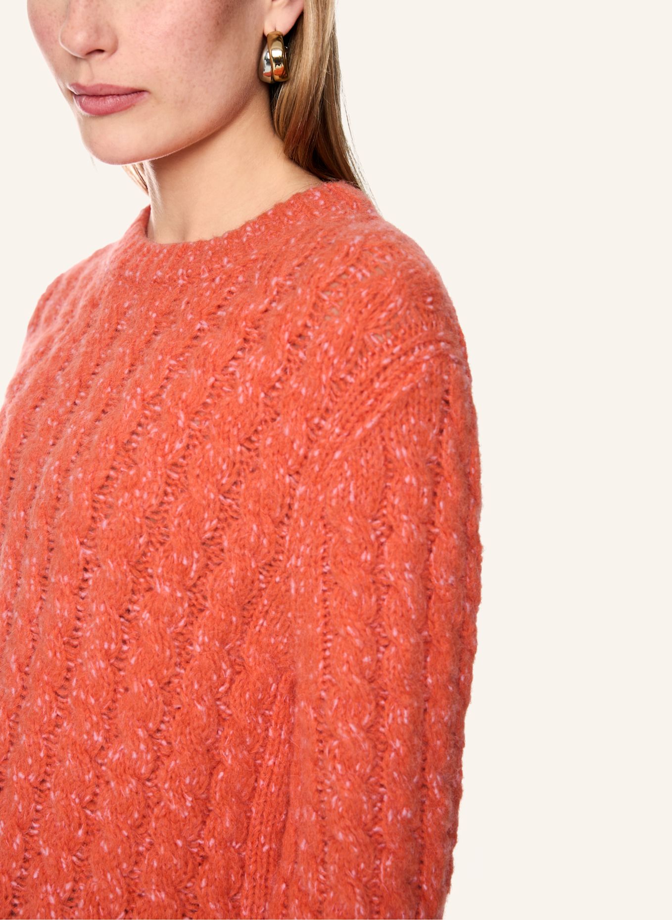 MARC CAIN Pullover: ORANGE