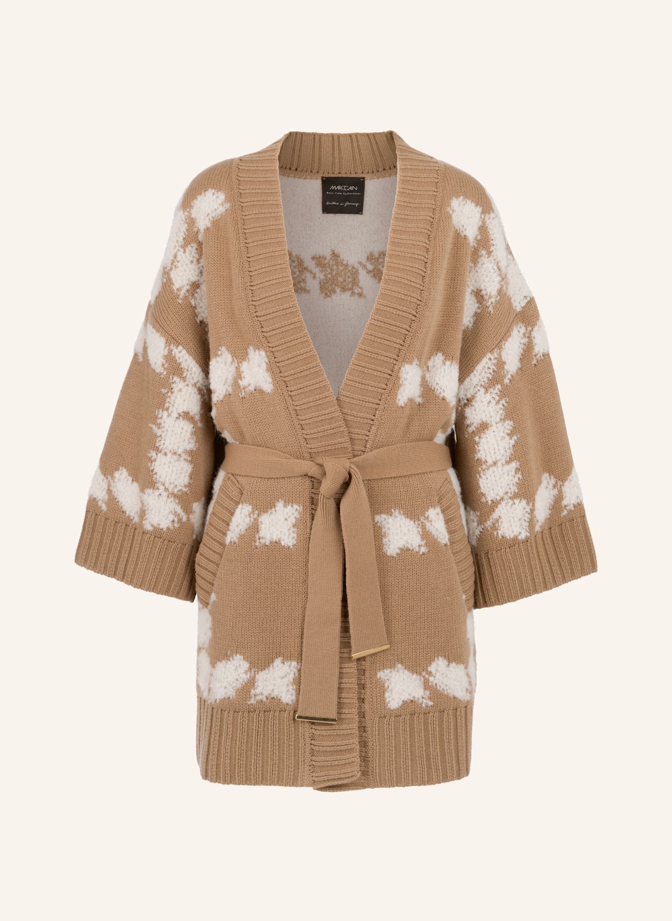 MARC CAIN Cardigan: BRAUN
