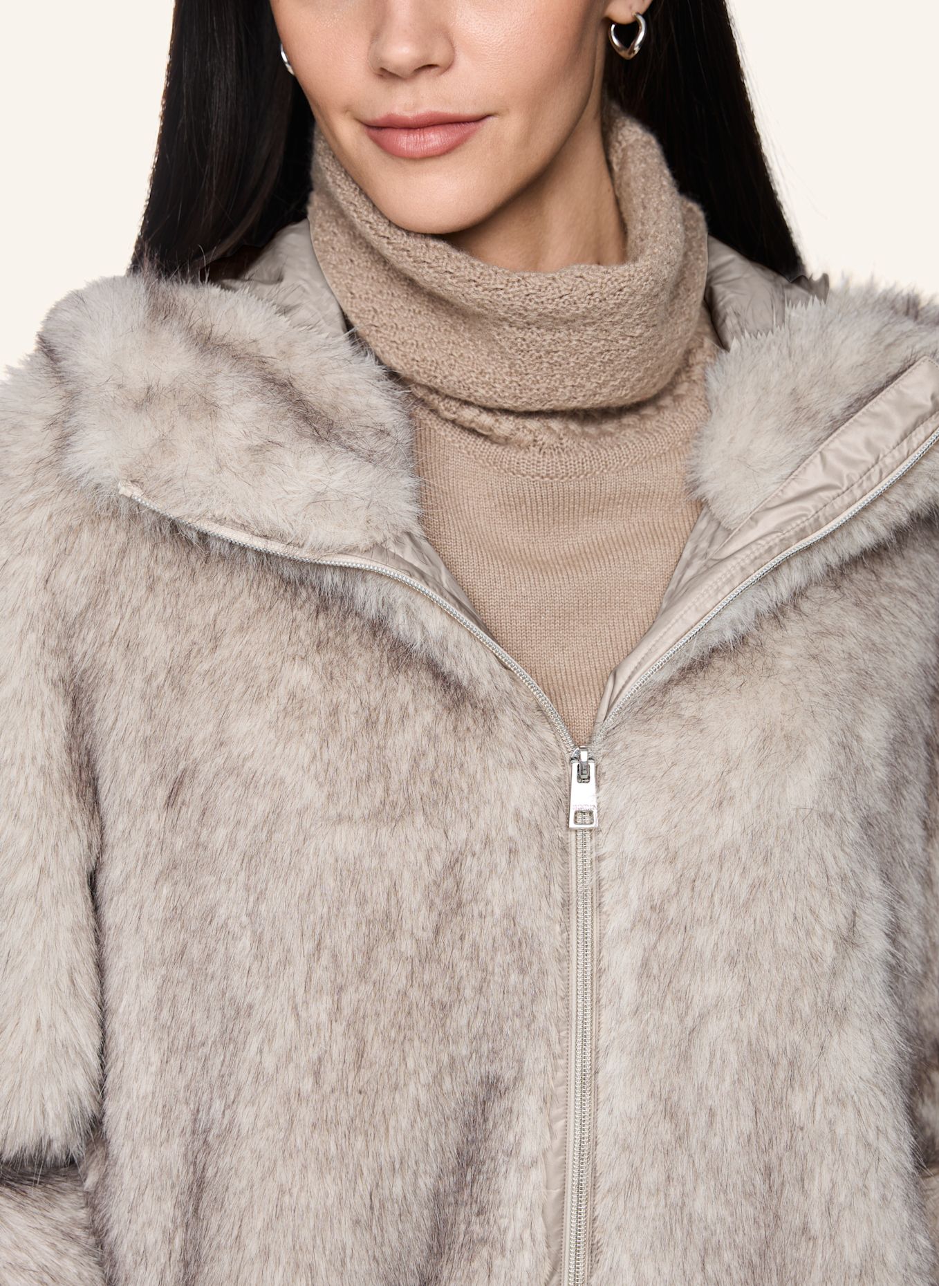 MARC CAIN Mantel: BEIGE