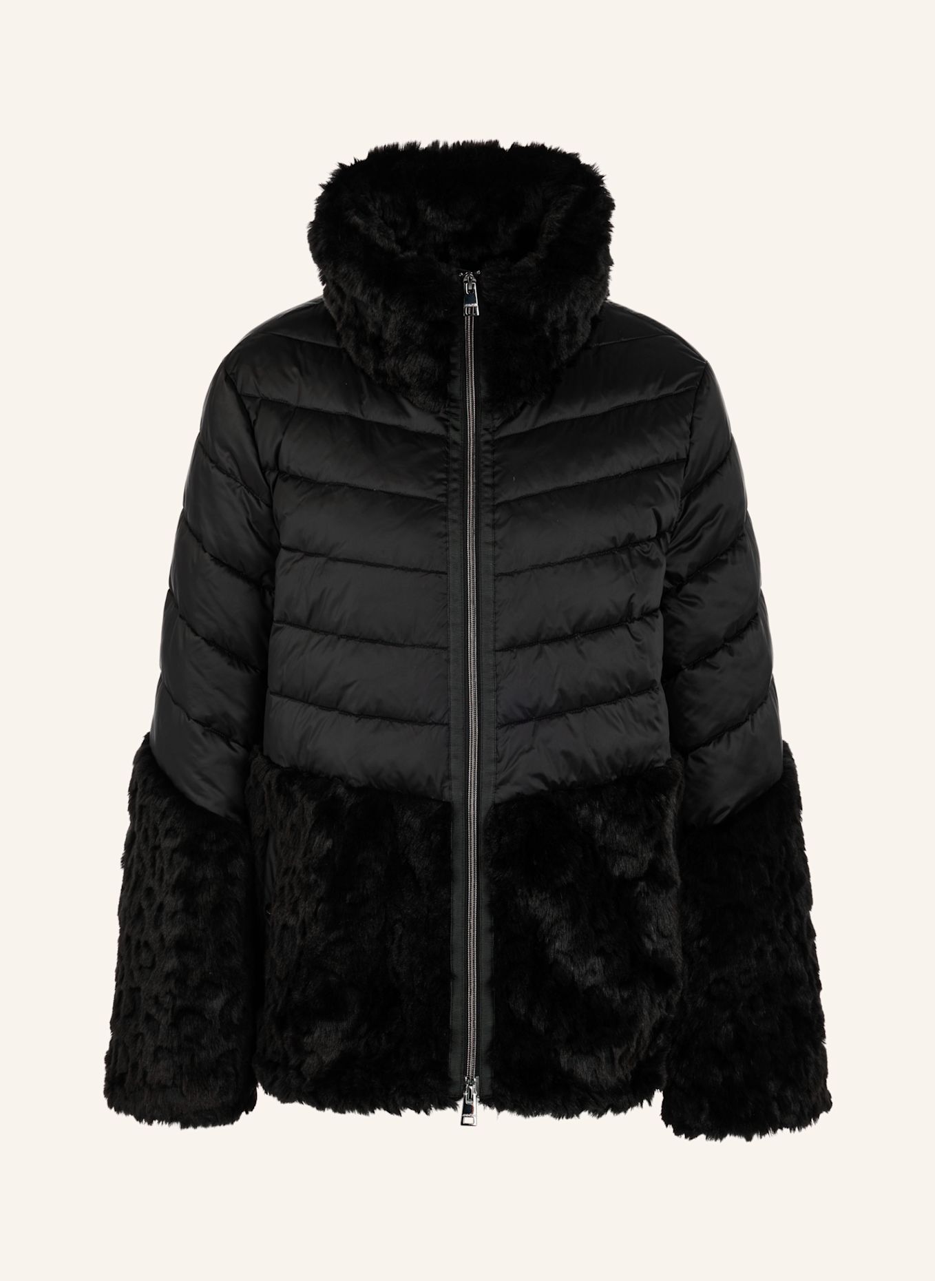 MARC CAIN Outdoor-Jacke: SCHWARZ