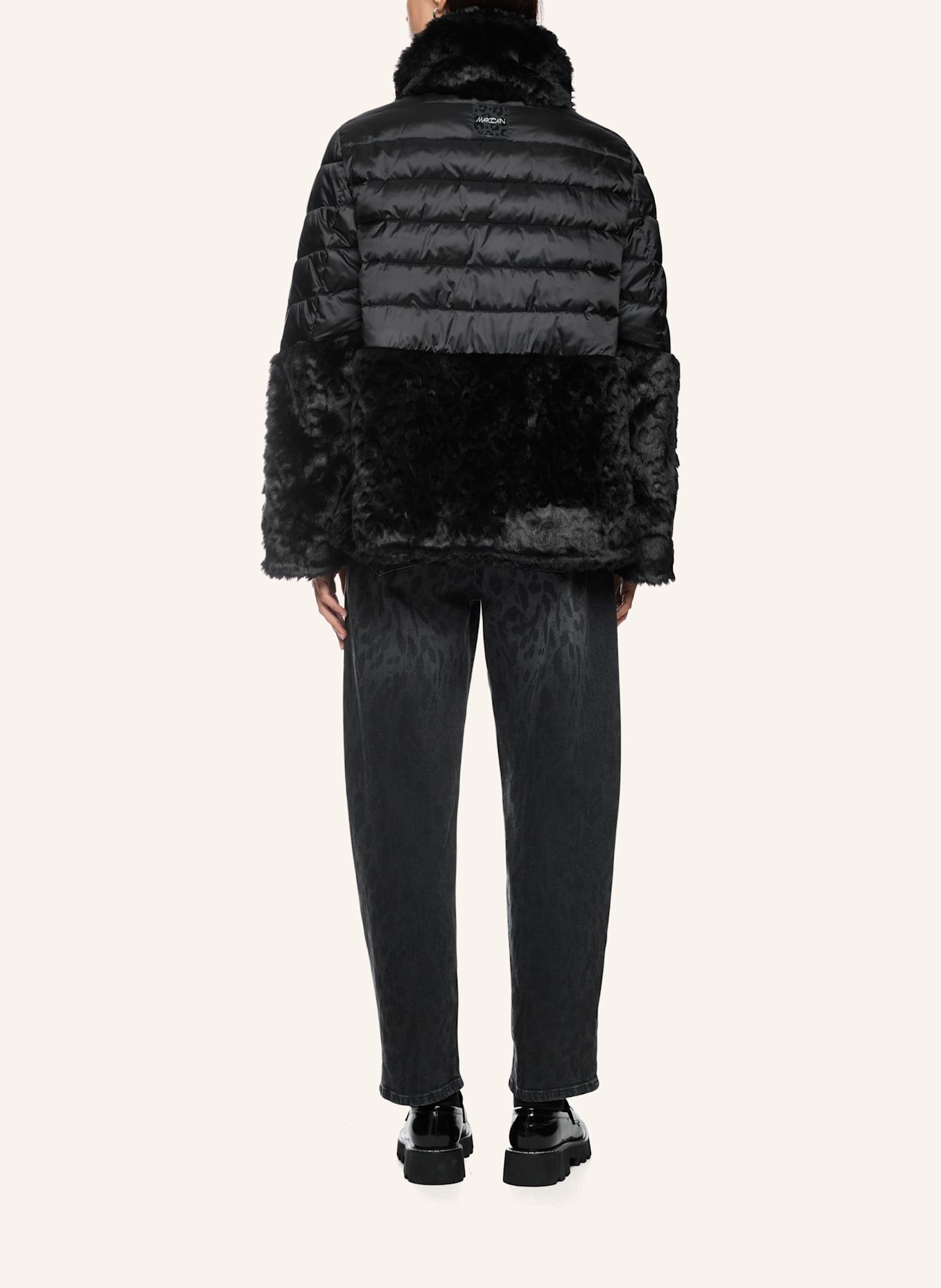 MARC CAIN Outdoor-Jacke: SCHWARZ