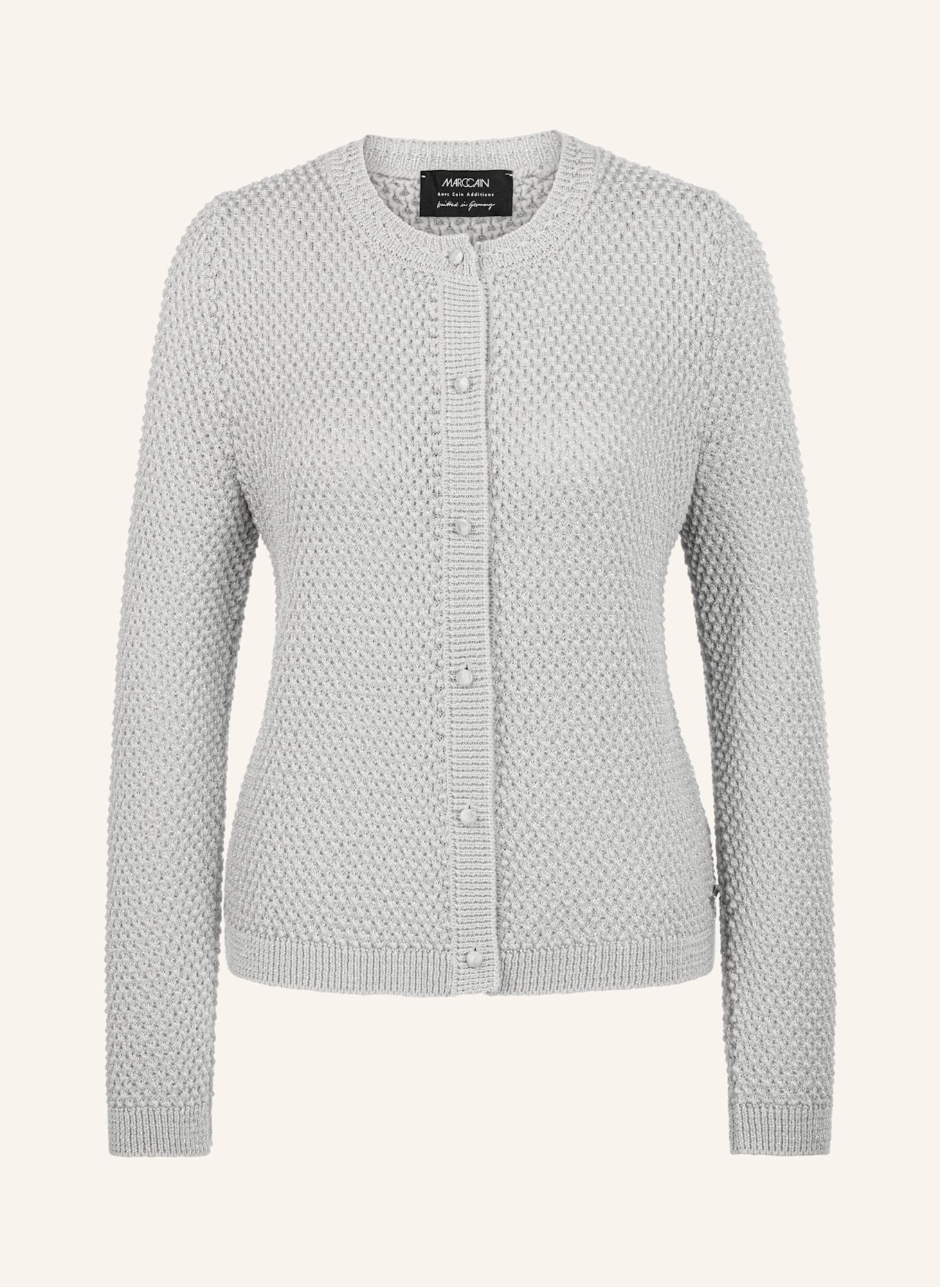 MARC CAIN Cardigan: GRAU