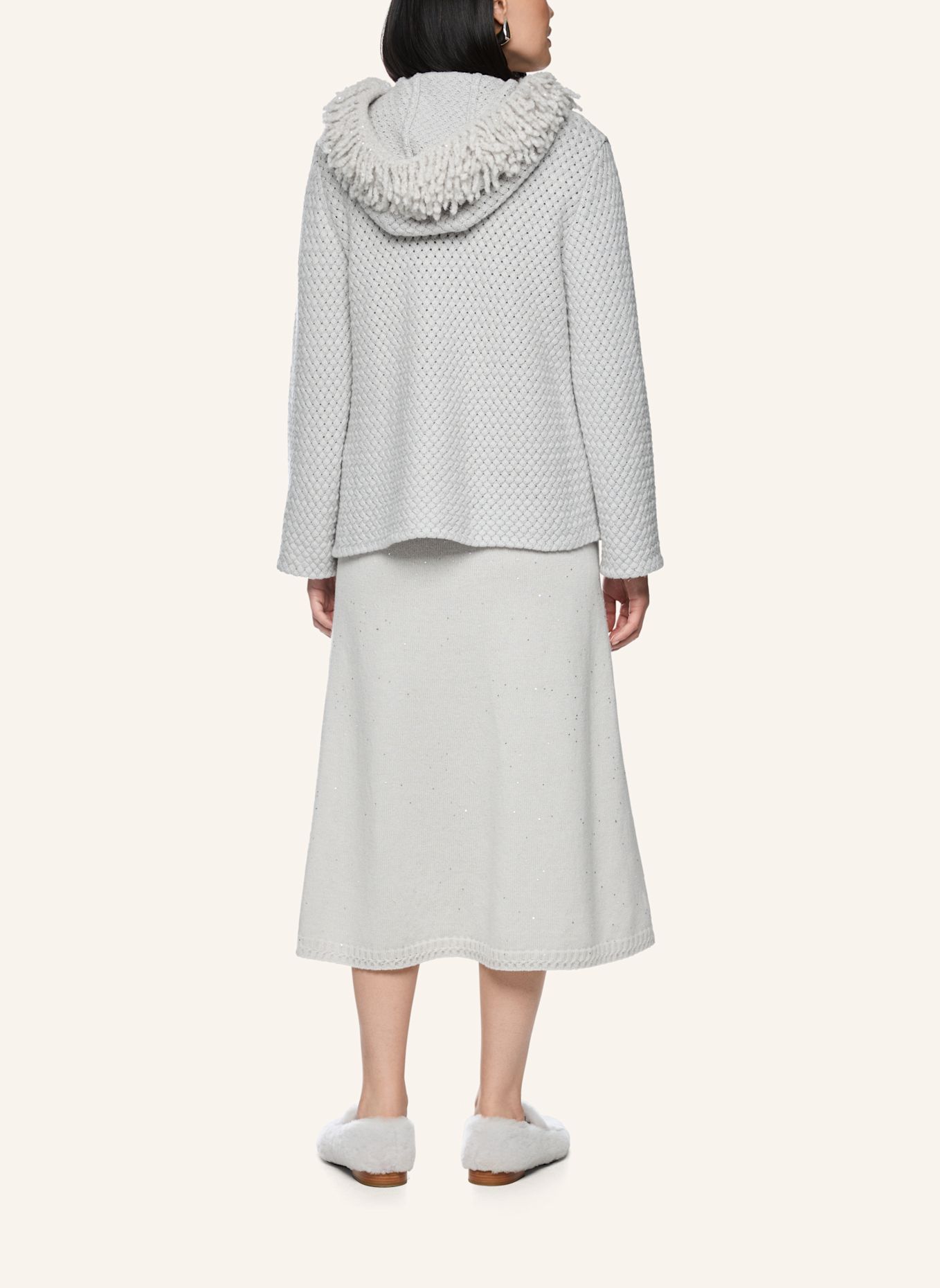 MARC CAIN Cardigan: GRAU