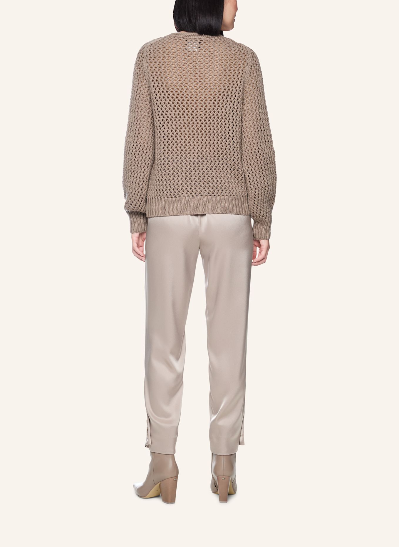MARC CAIN Pullover: HELLBRAUN