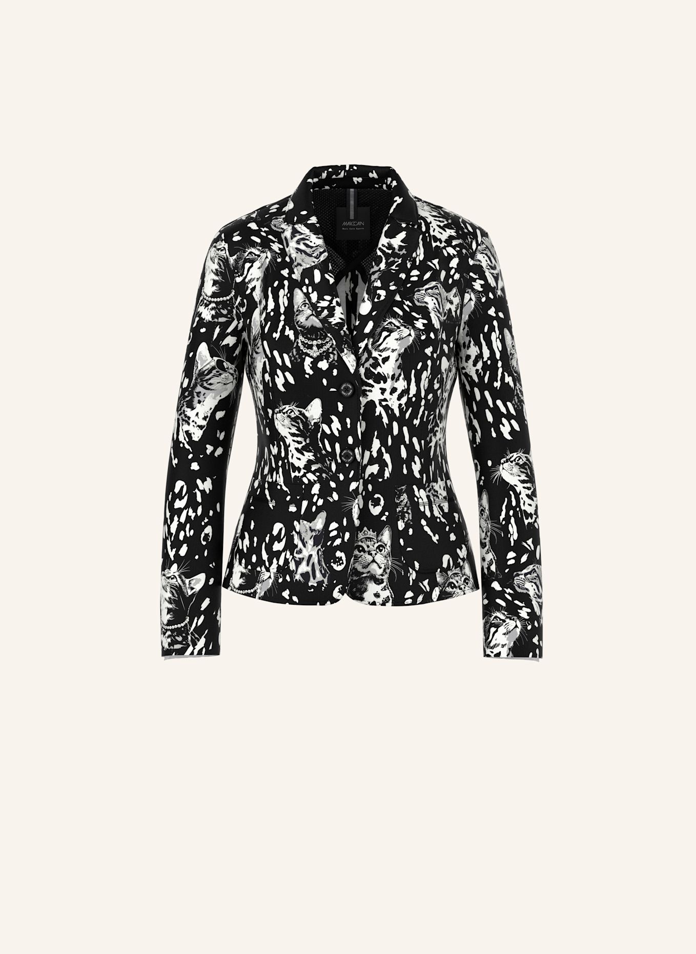 MARC CAIN Blazer: SCHWARZ