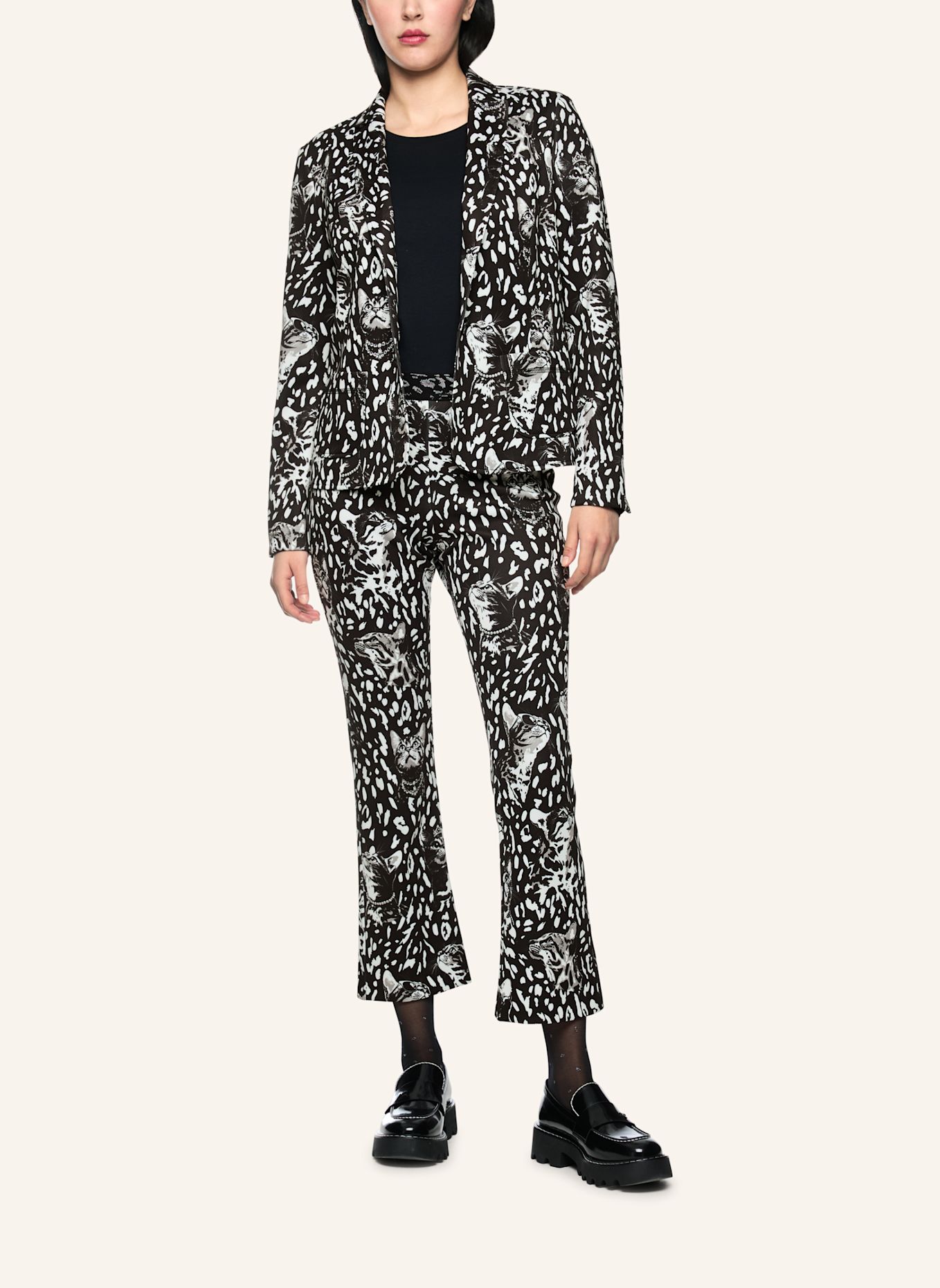 MARC CAIN Blazer: SCHWARZ