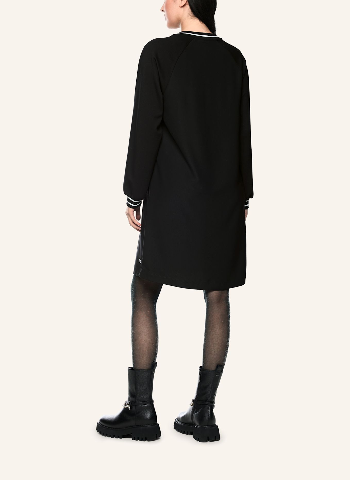 MARC CAIN Kleid: SCHWARZ