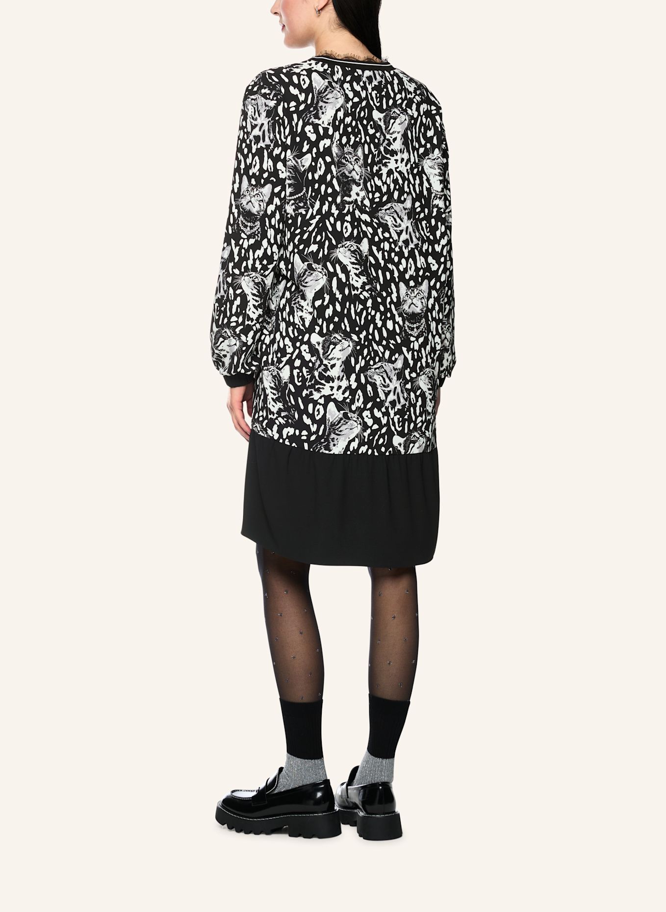 MARC CAIN Kleid: SCHWARZ