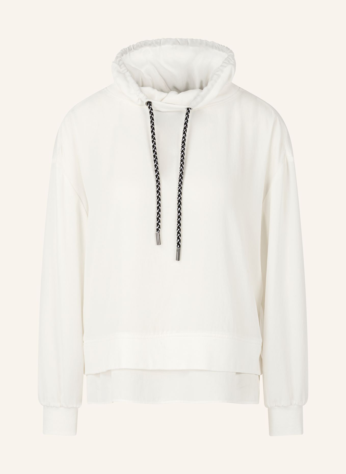MARC CAIN Blusenshirt: WEISS / CREME