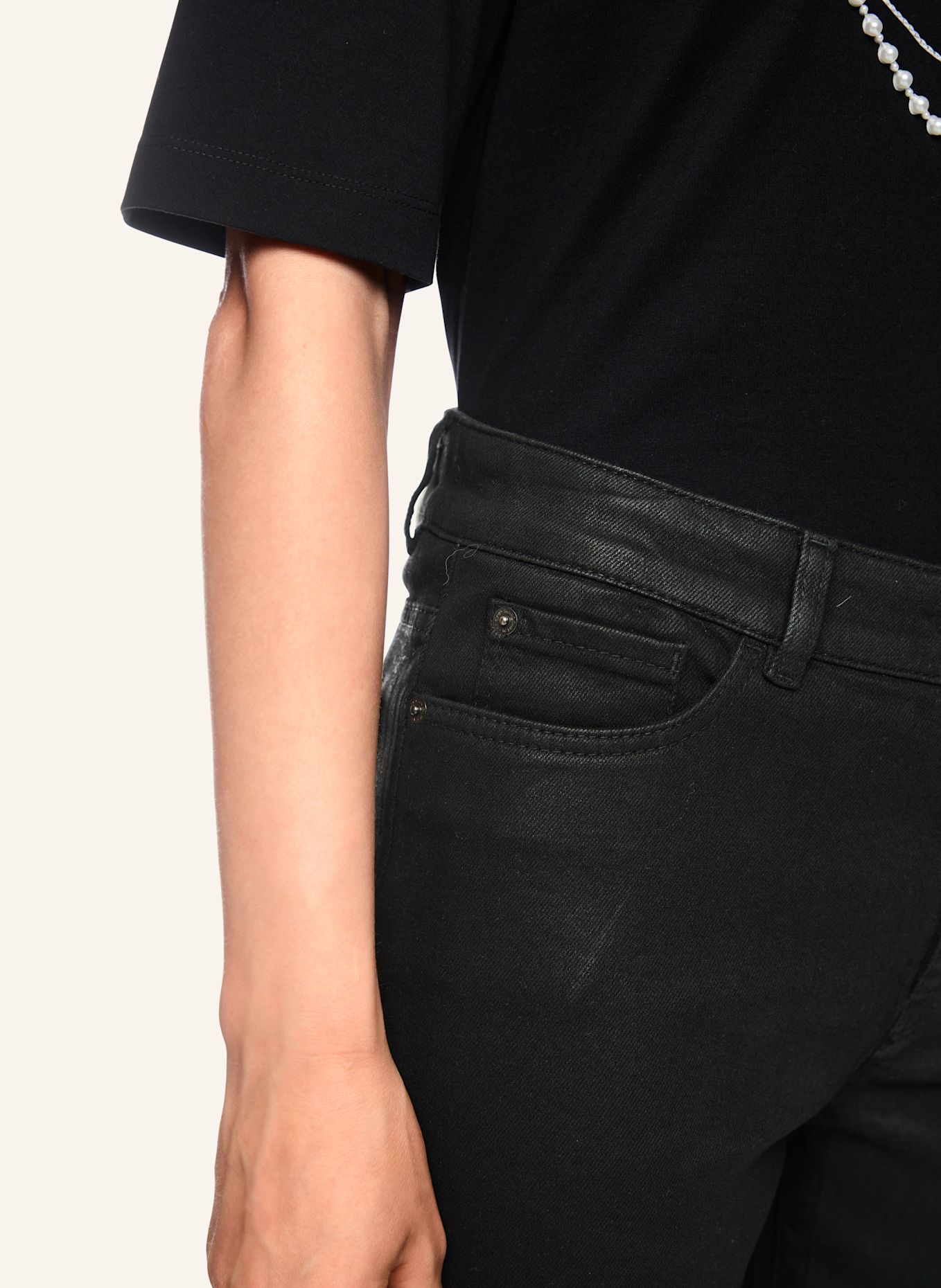 MARC CAIN Jeans SILEA: SCHWARZ
