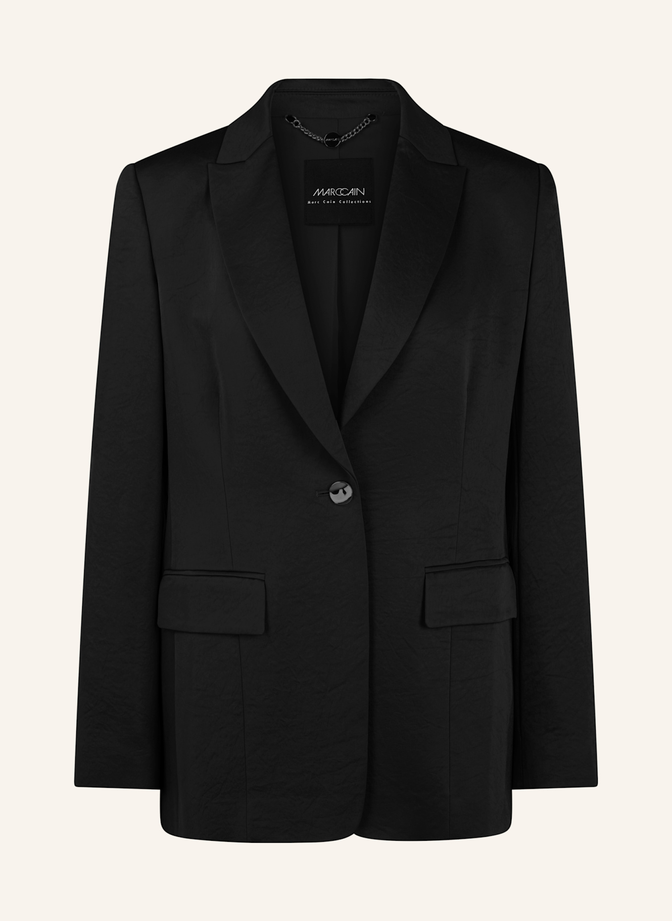 MARC CAIN Blazer: SCHWARZ