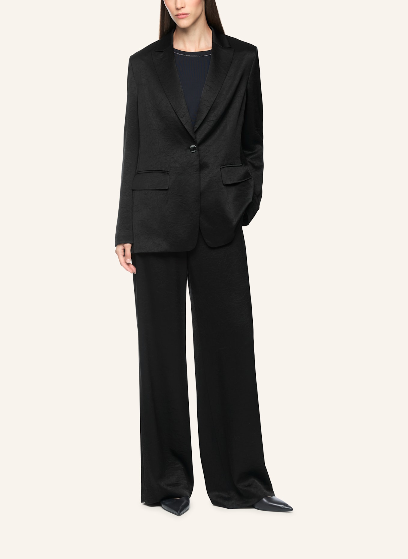 MARC CAIN Blazer: SCHWARZ
