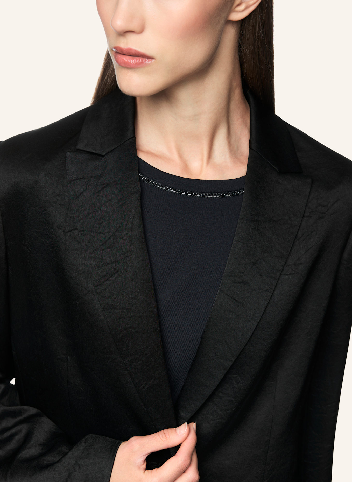 MARC CAIN Blazer: SCHWARZ
