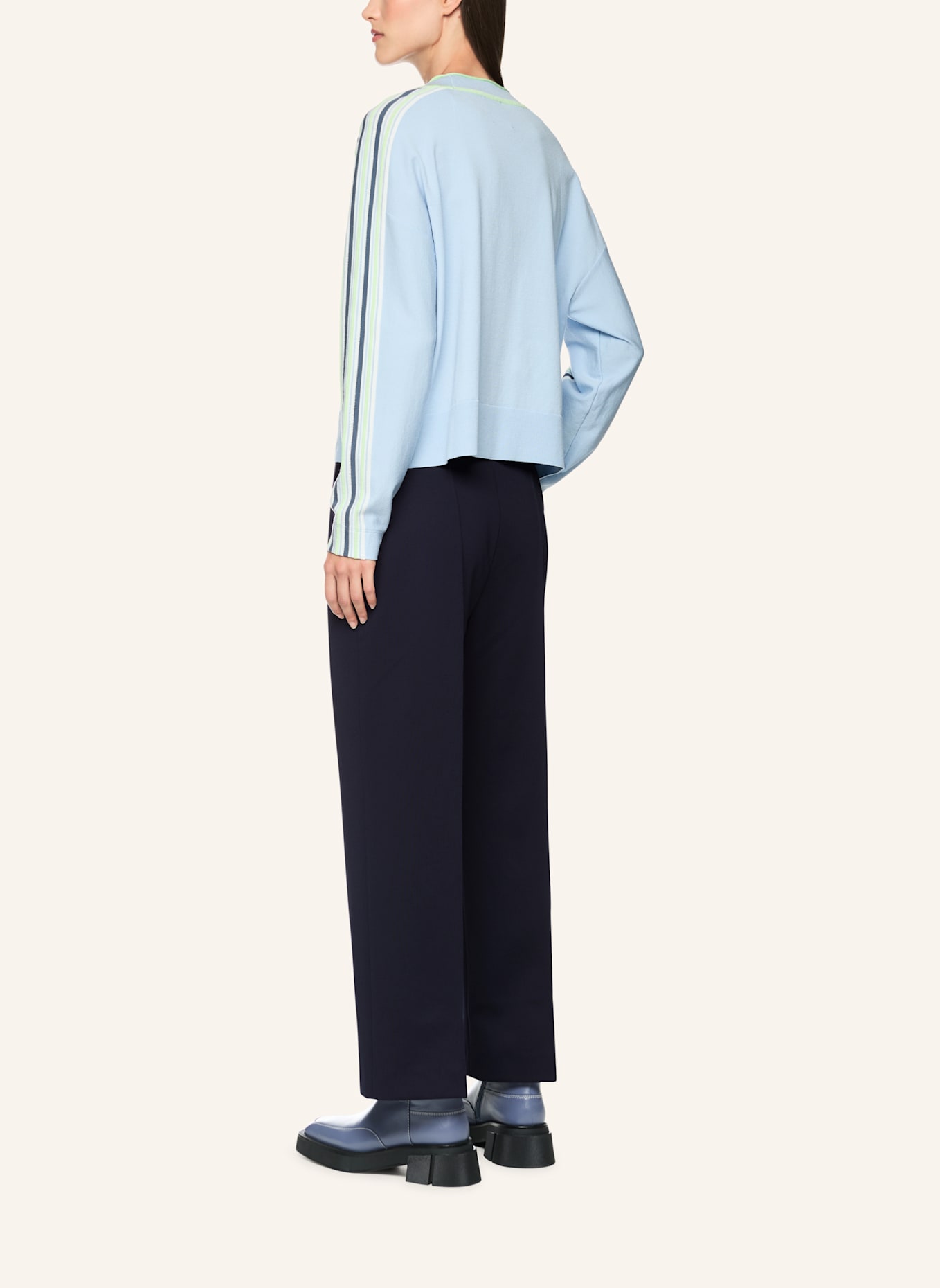 MARC CAIN Hose WUKARI: DUNKELBLAU