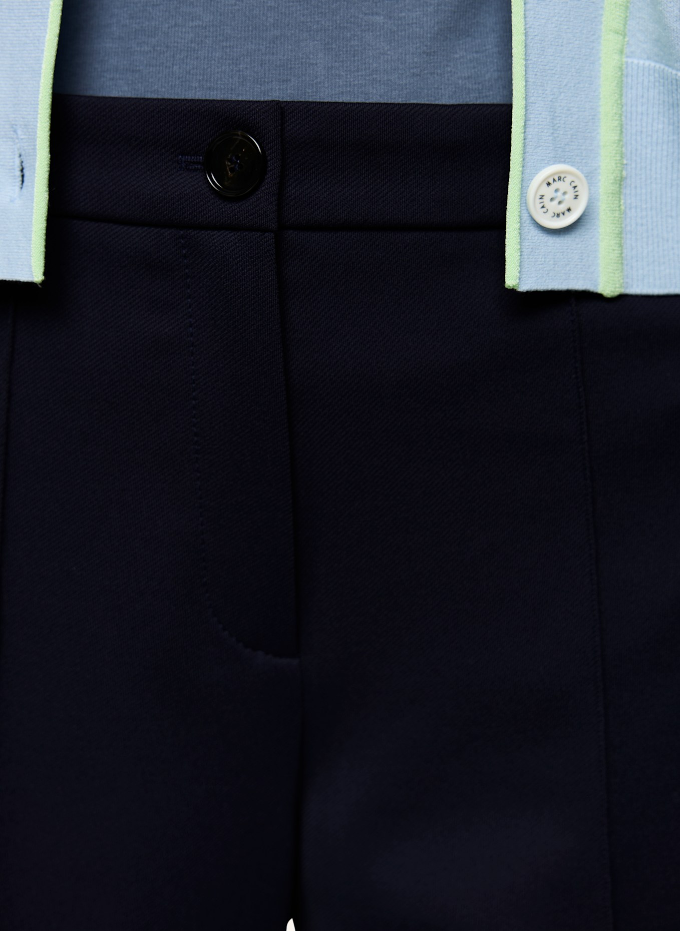 MARC CAIN Hose WUKARI: DUNKELBLAU