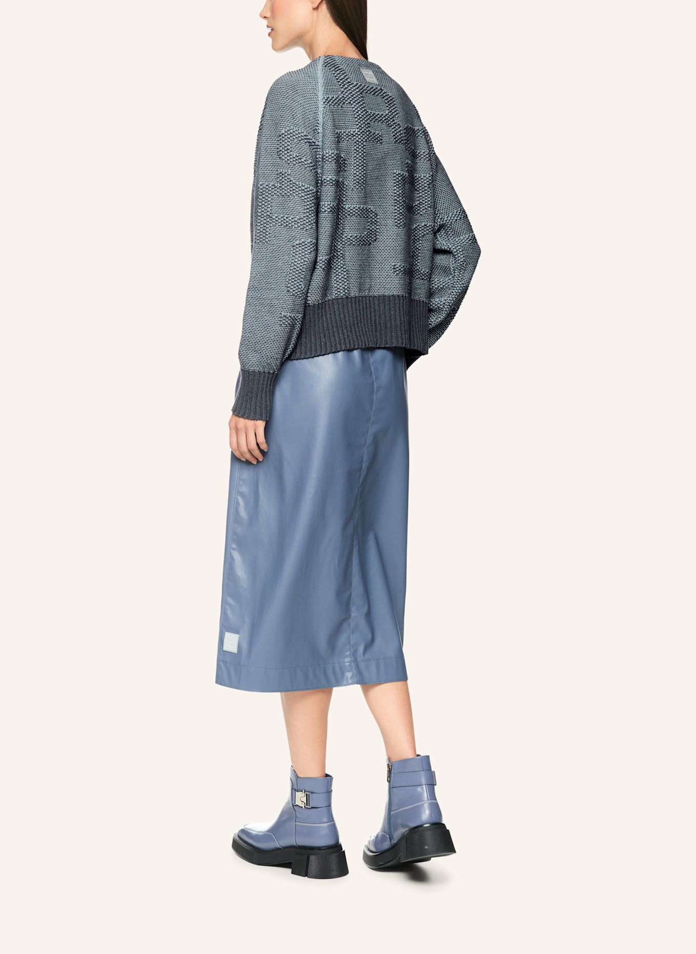 MARC CAIN Cardigan: GRAU