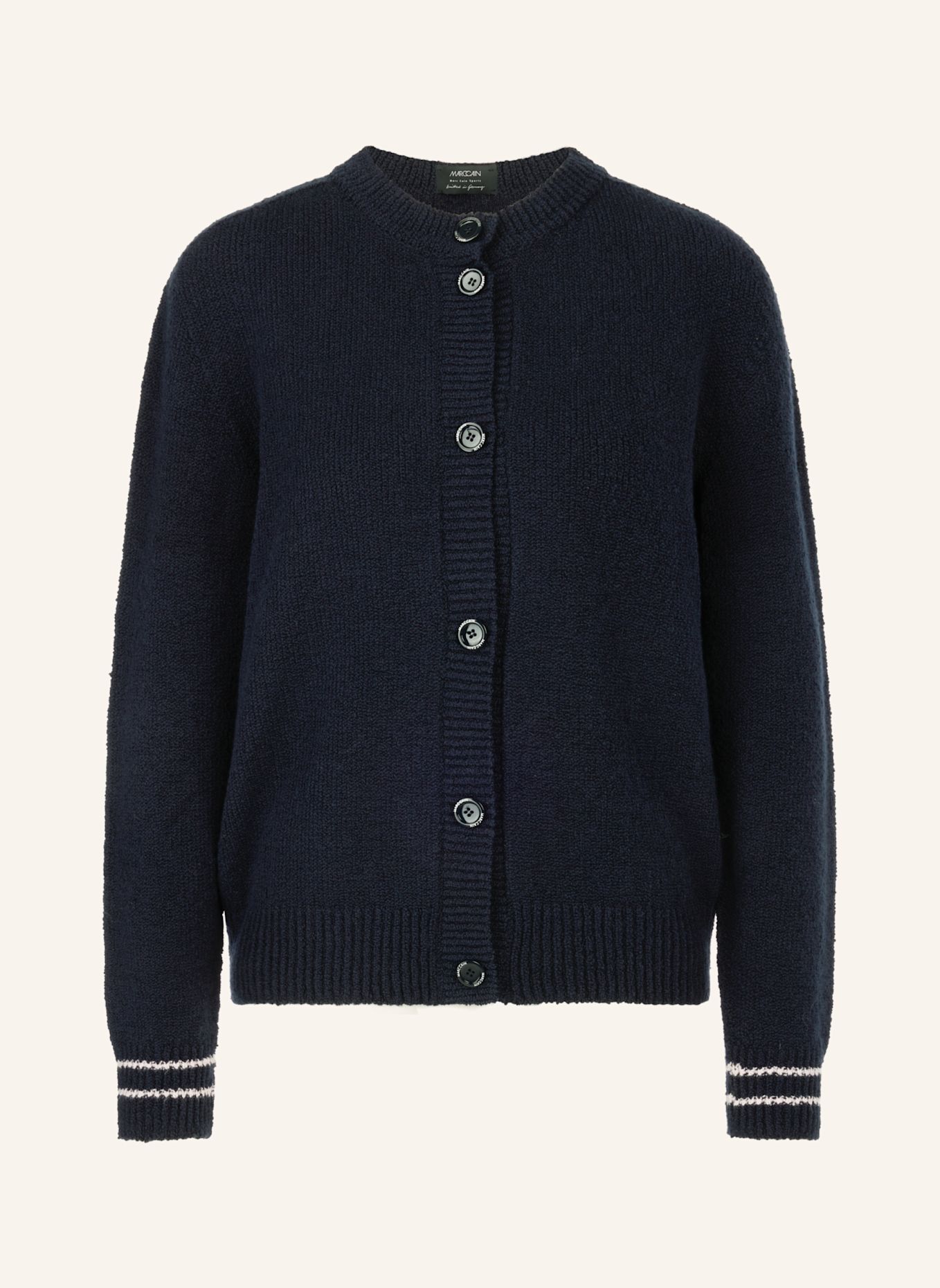 MARC CAIN Cardigan: DUNKELBLAU