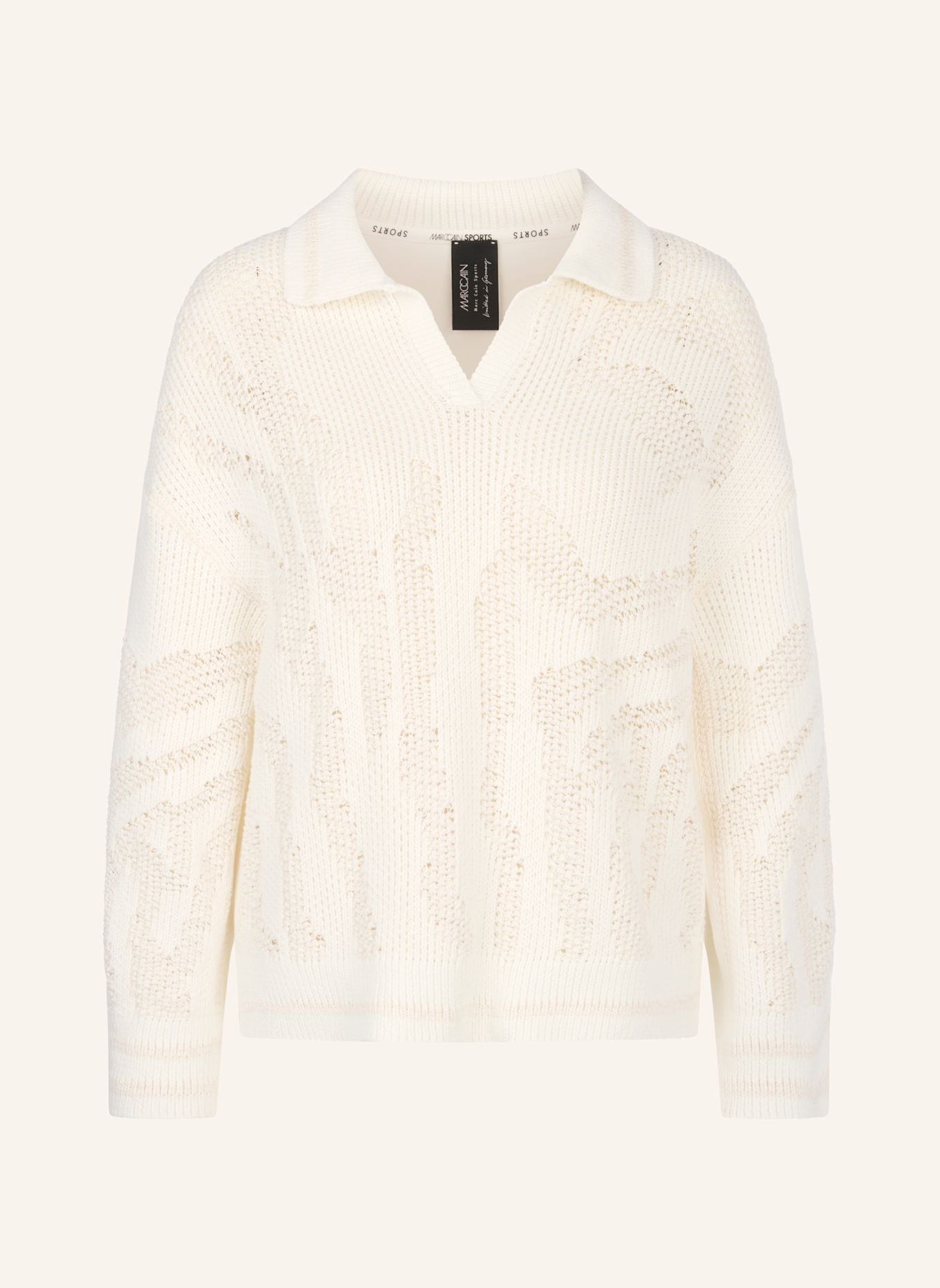 MARC CAIN Pullover: CREME