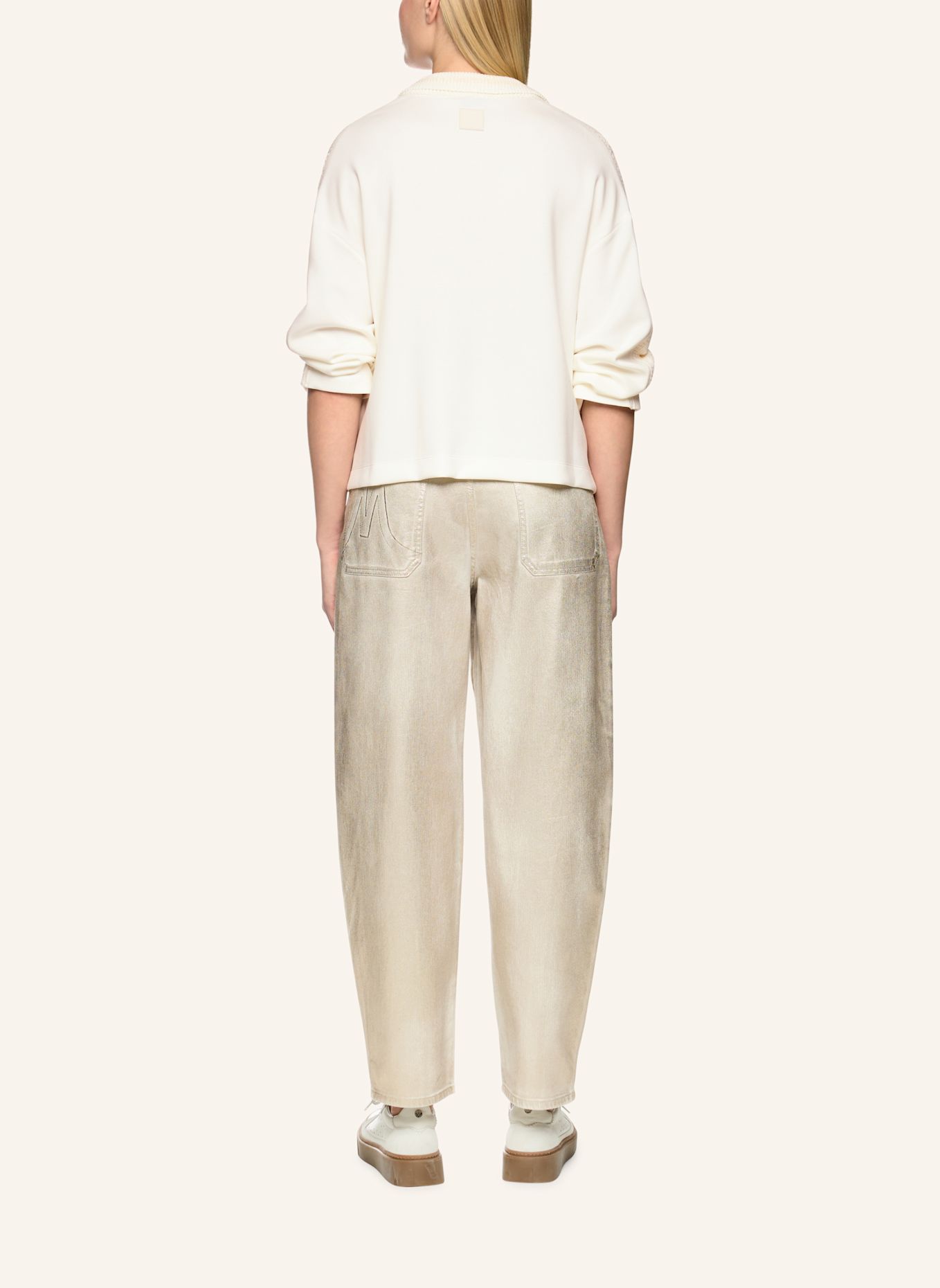 MARC CAIN Pullover: CREME
