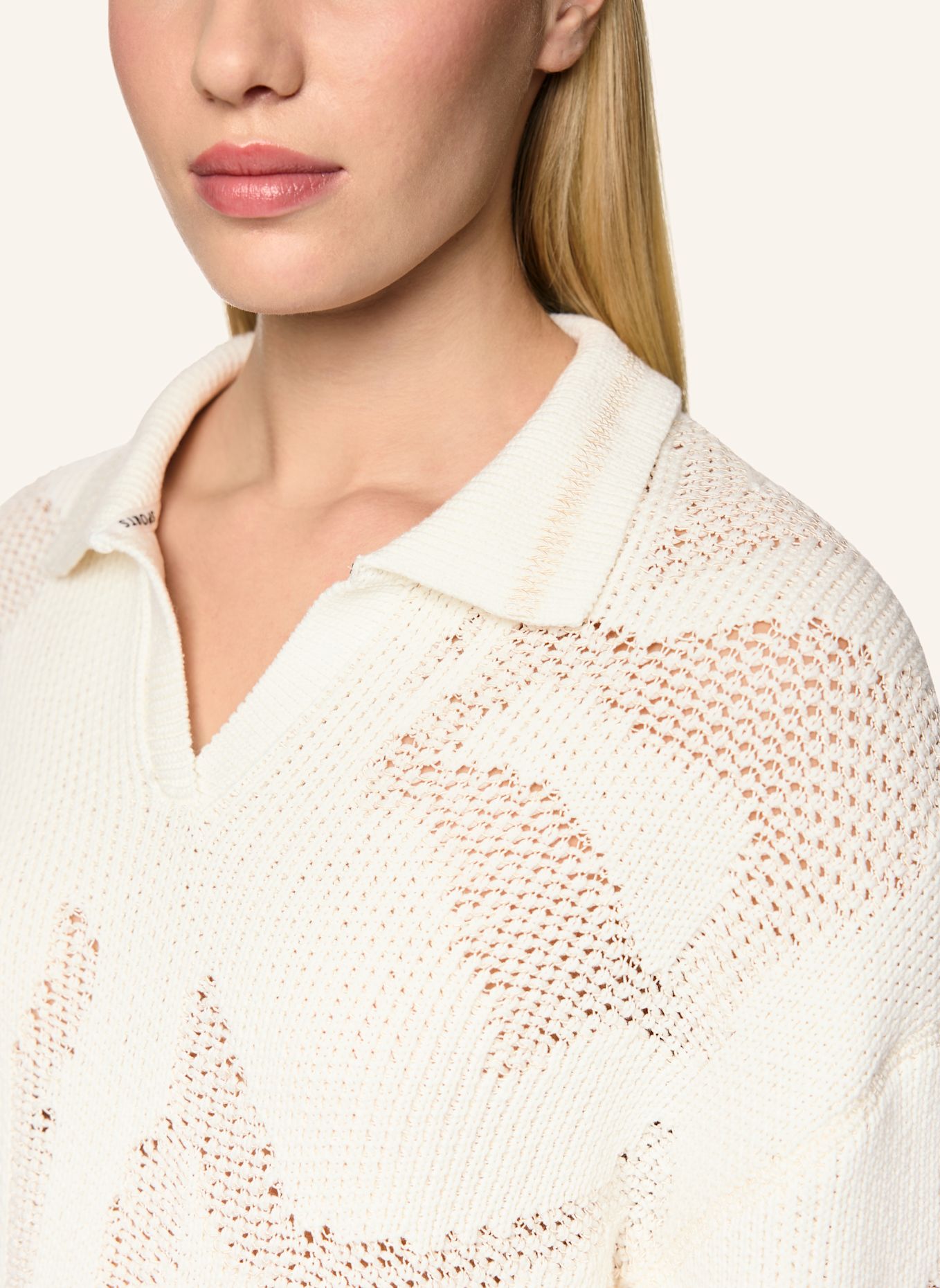 MARC CAIN Pullover: CREME