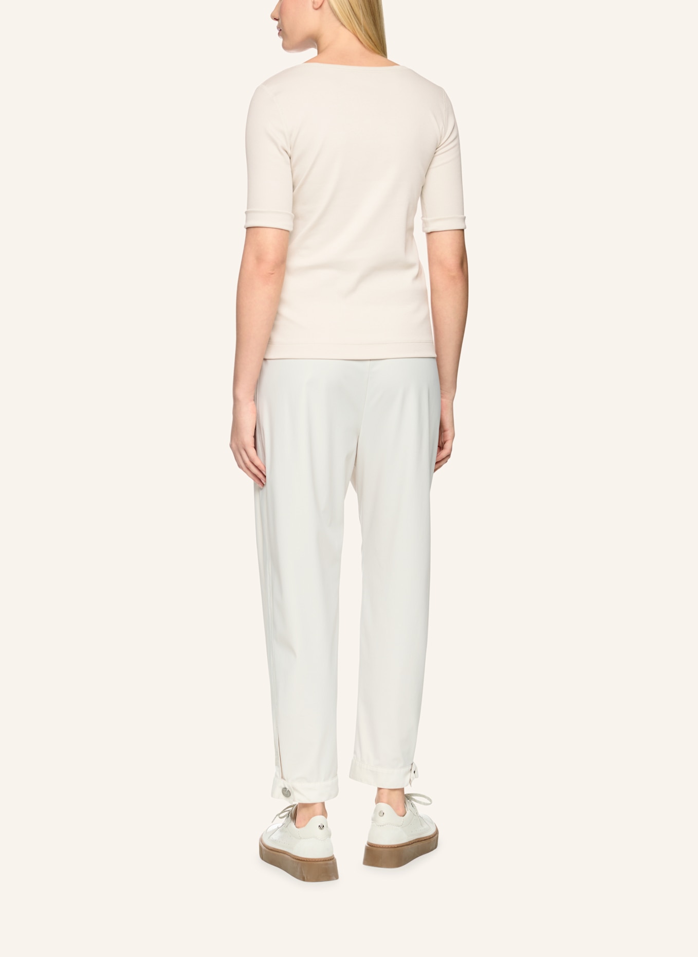 MARC CAIN T-Shirt: CREME
