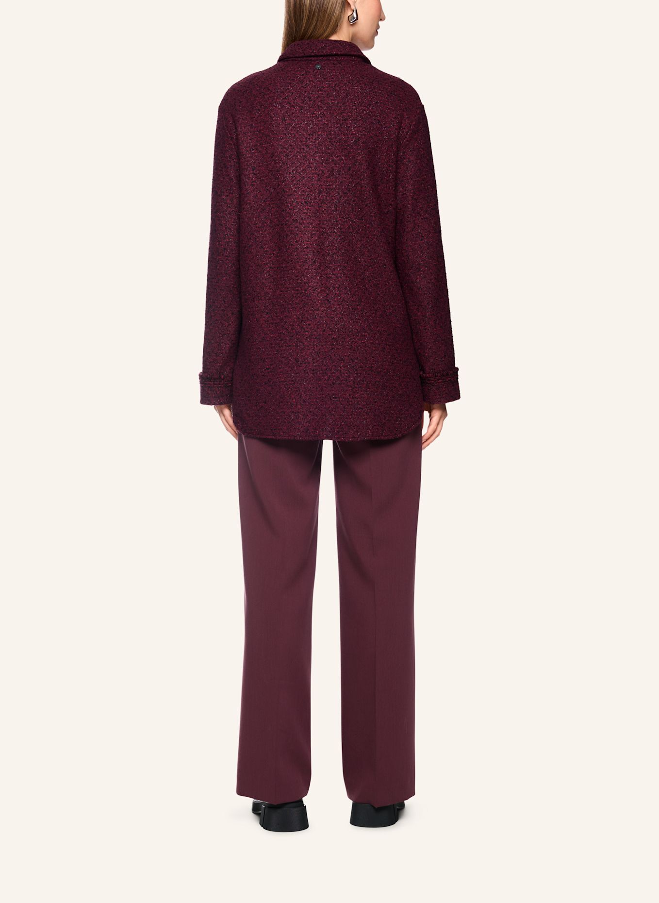 MARC CAIN Cardigan: ROT