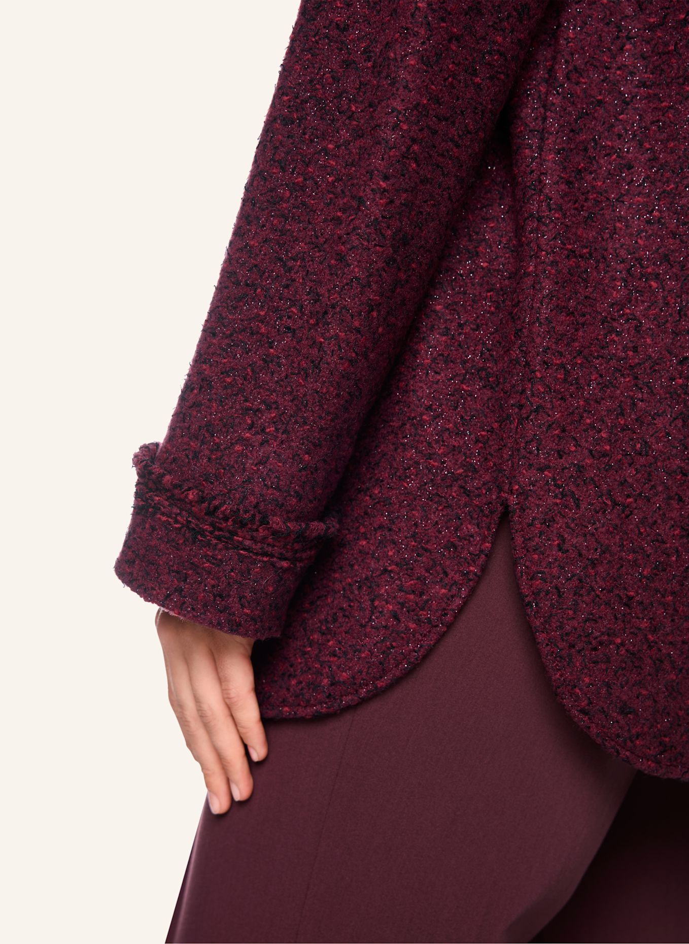 MARC CAIN Cardigan: ROT