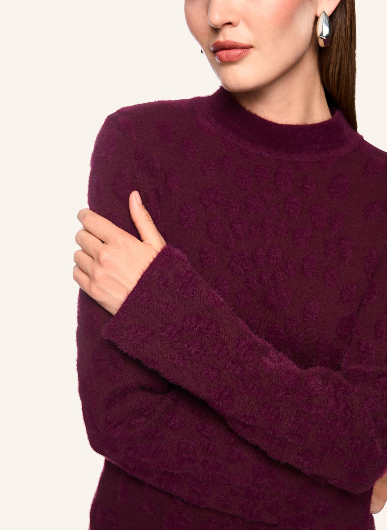 MARC CAIN Pullover: ROT
