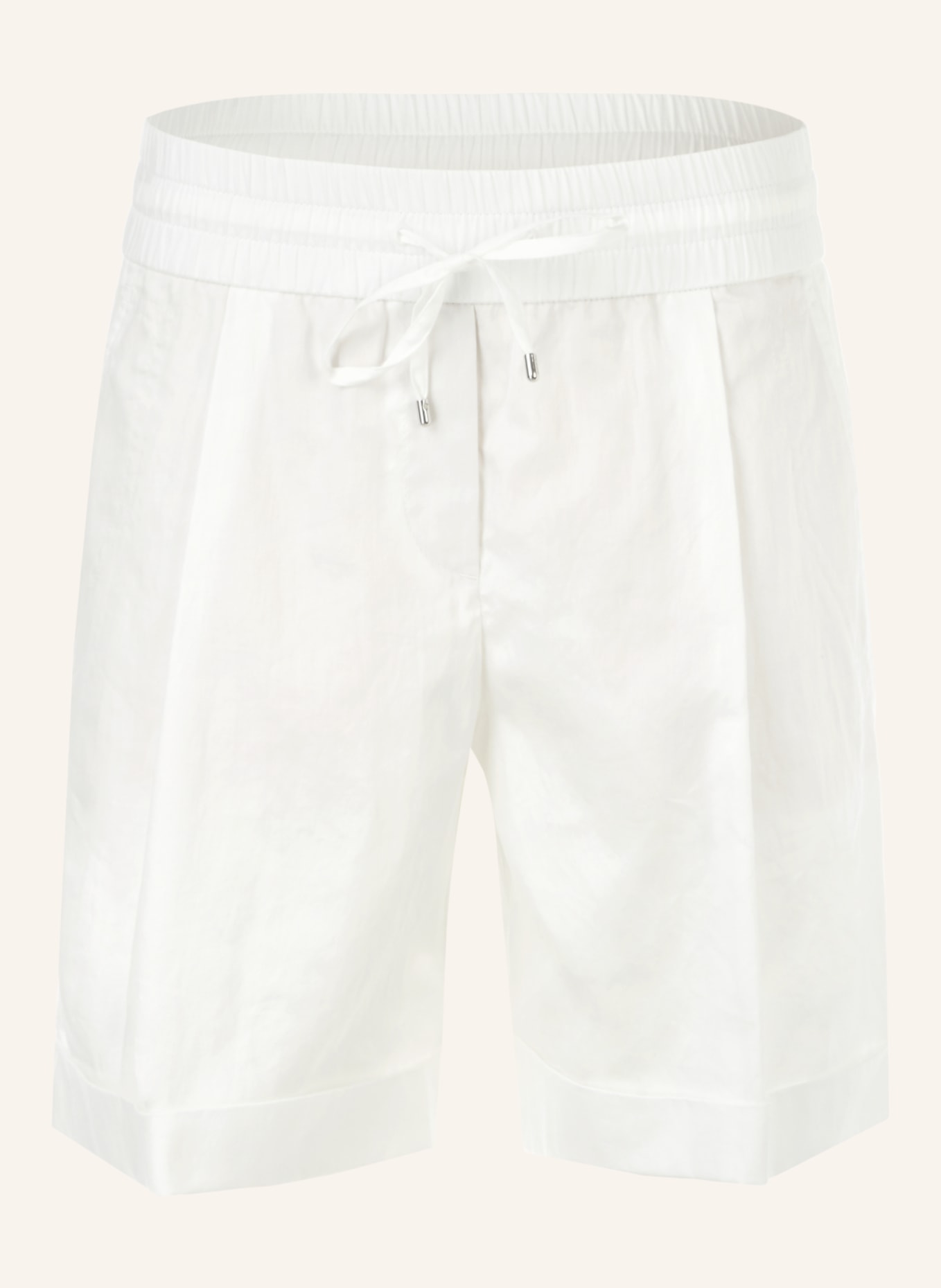 MARC CAIN Shorts, Farbe: WEISS/ CREME (Bild 1)