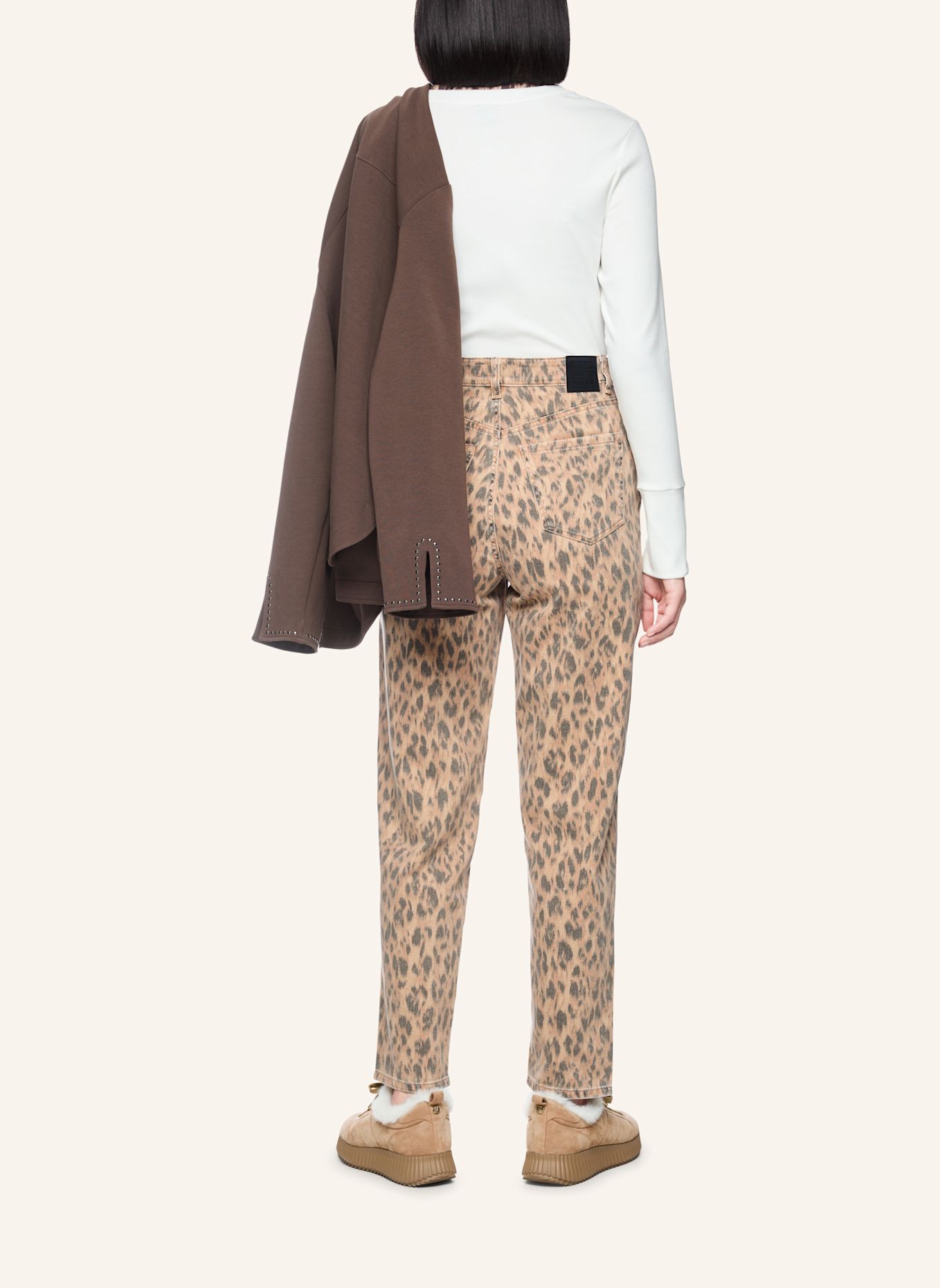 MARC CAIN Jeans FEURA: DUNKELBRAUN