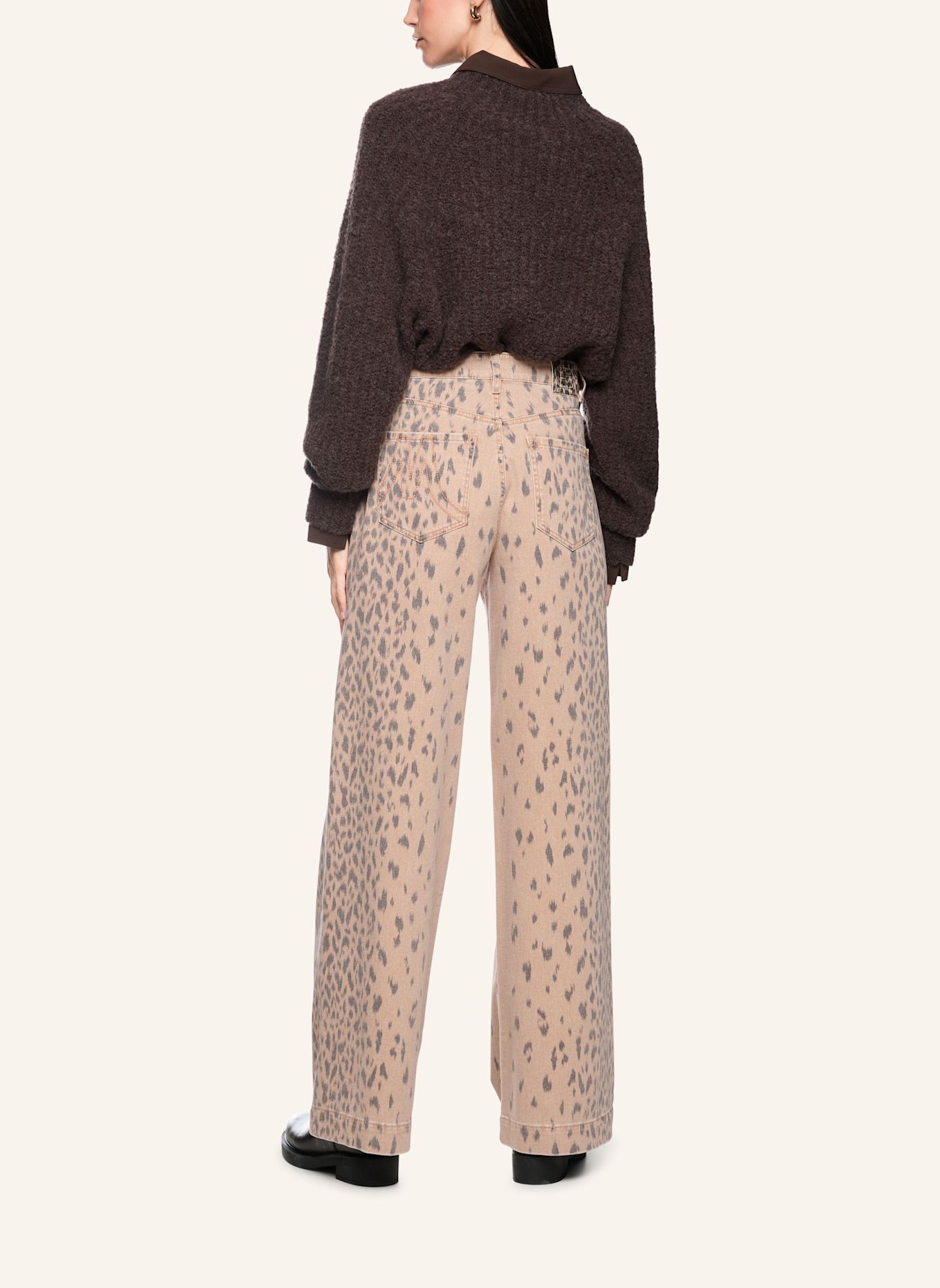 MARC CAIN Jeans WARRI: DUNKELBRAUN