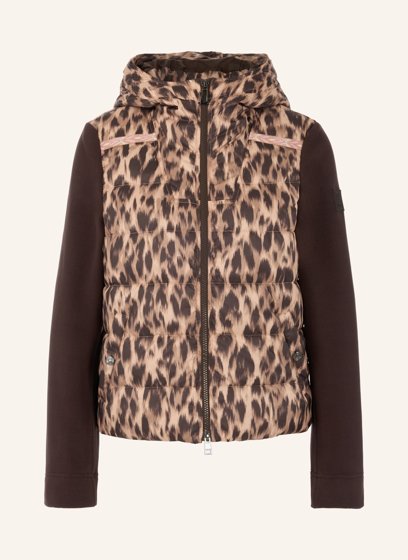 MARC CAIN Jacke: DUNKELBRAUN