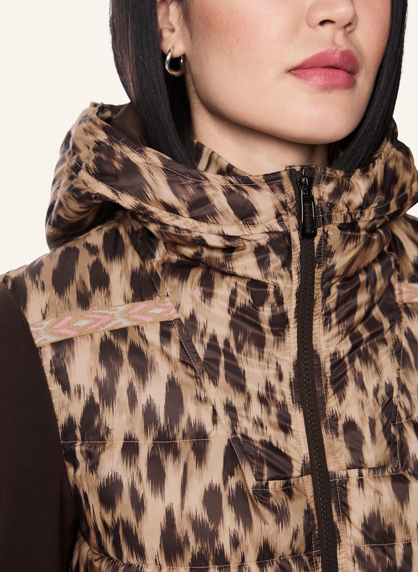MARC CAIN Jacke: DUNKELBRAUN